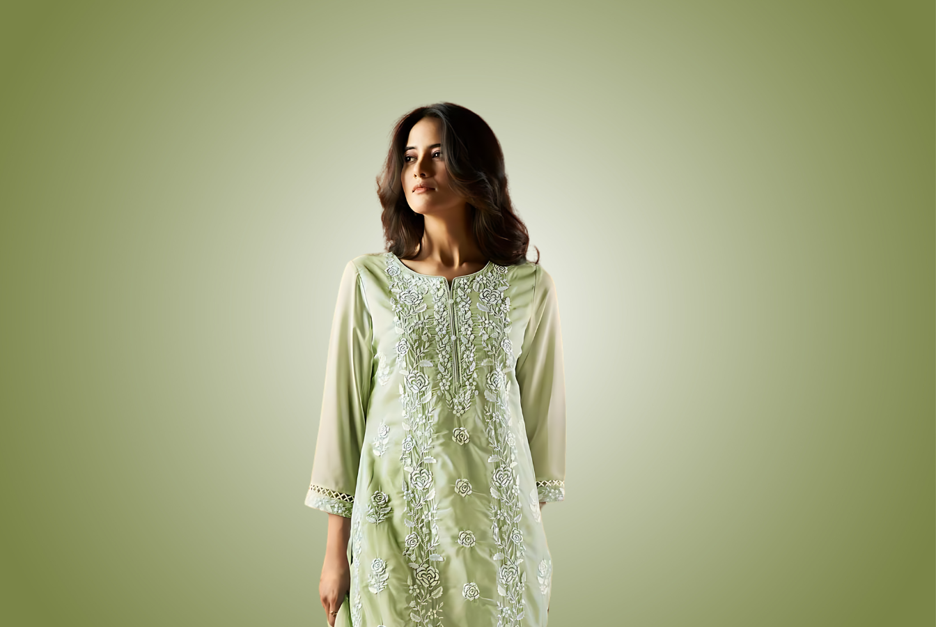 How Four Buttonsâs Organza Kurta Set Became Customers Favorite!-fourbuttons-in