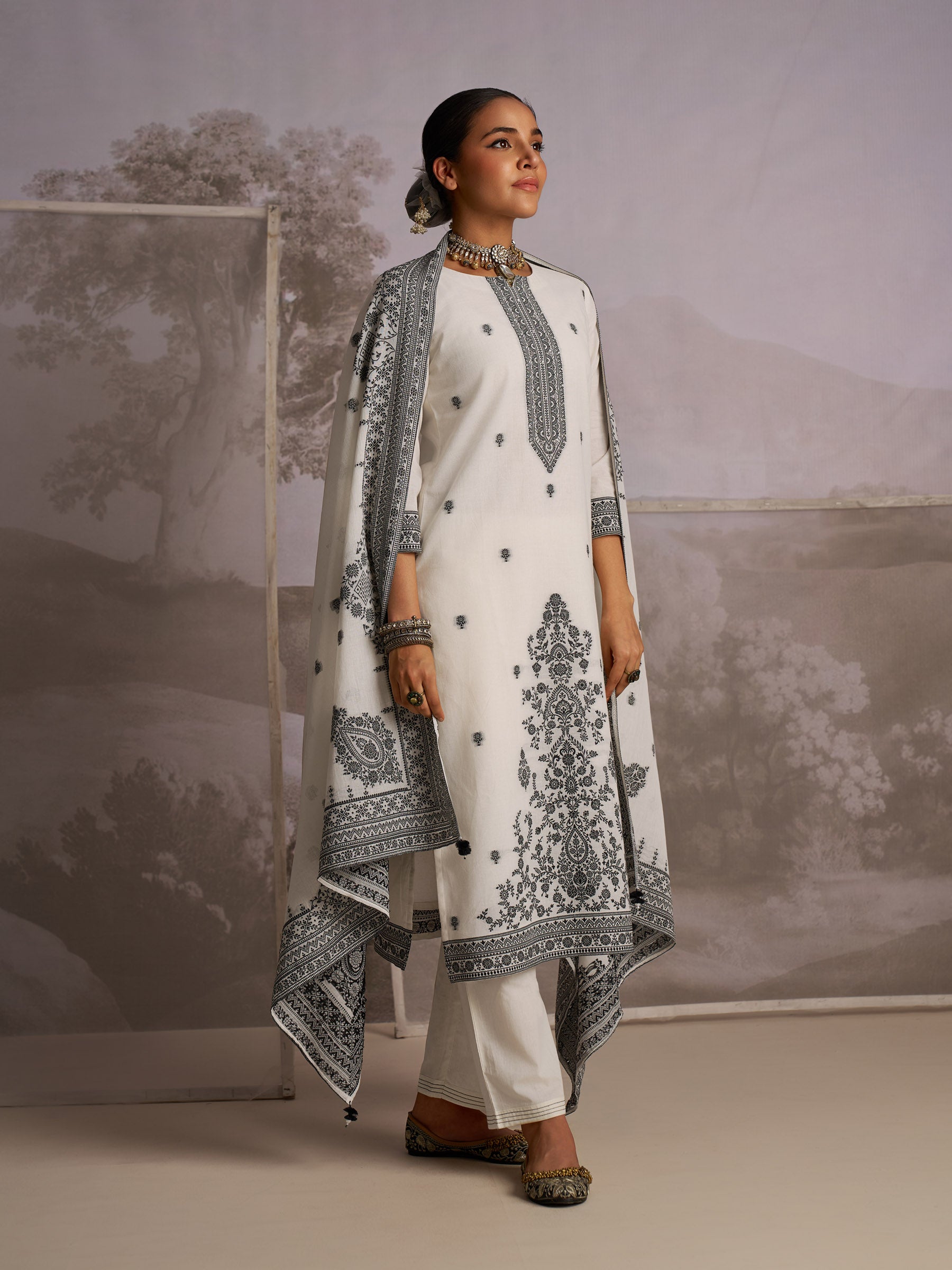 Kirei Cotton Kurta Set