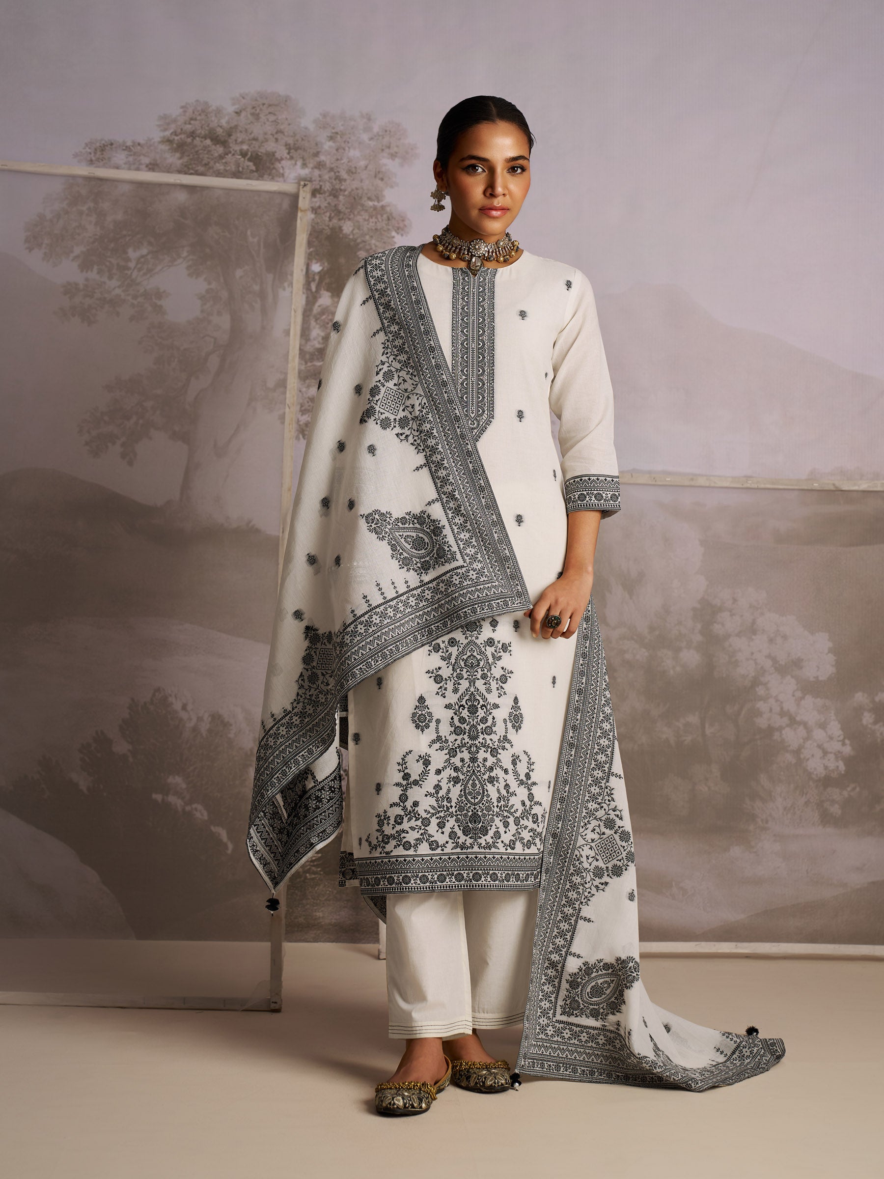 Kirei Cotton Kurta Set
