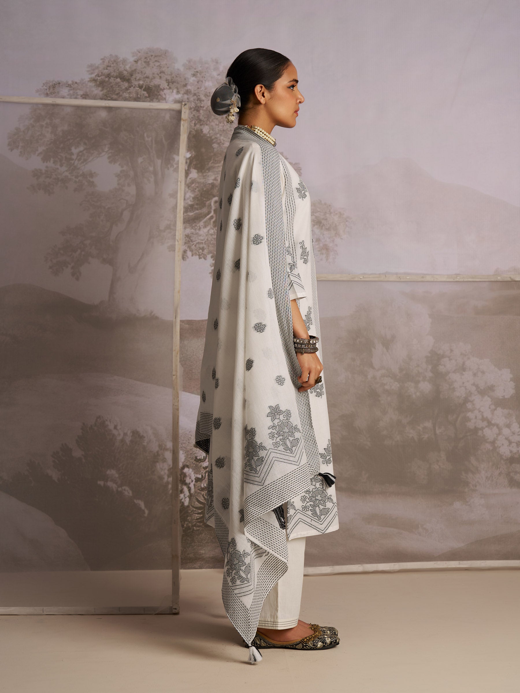Charmant Cotton Kurta Set