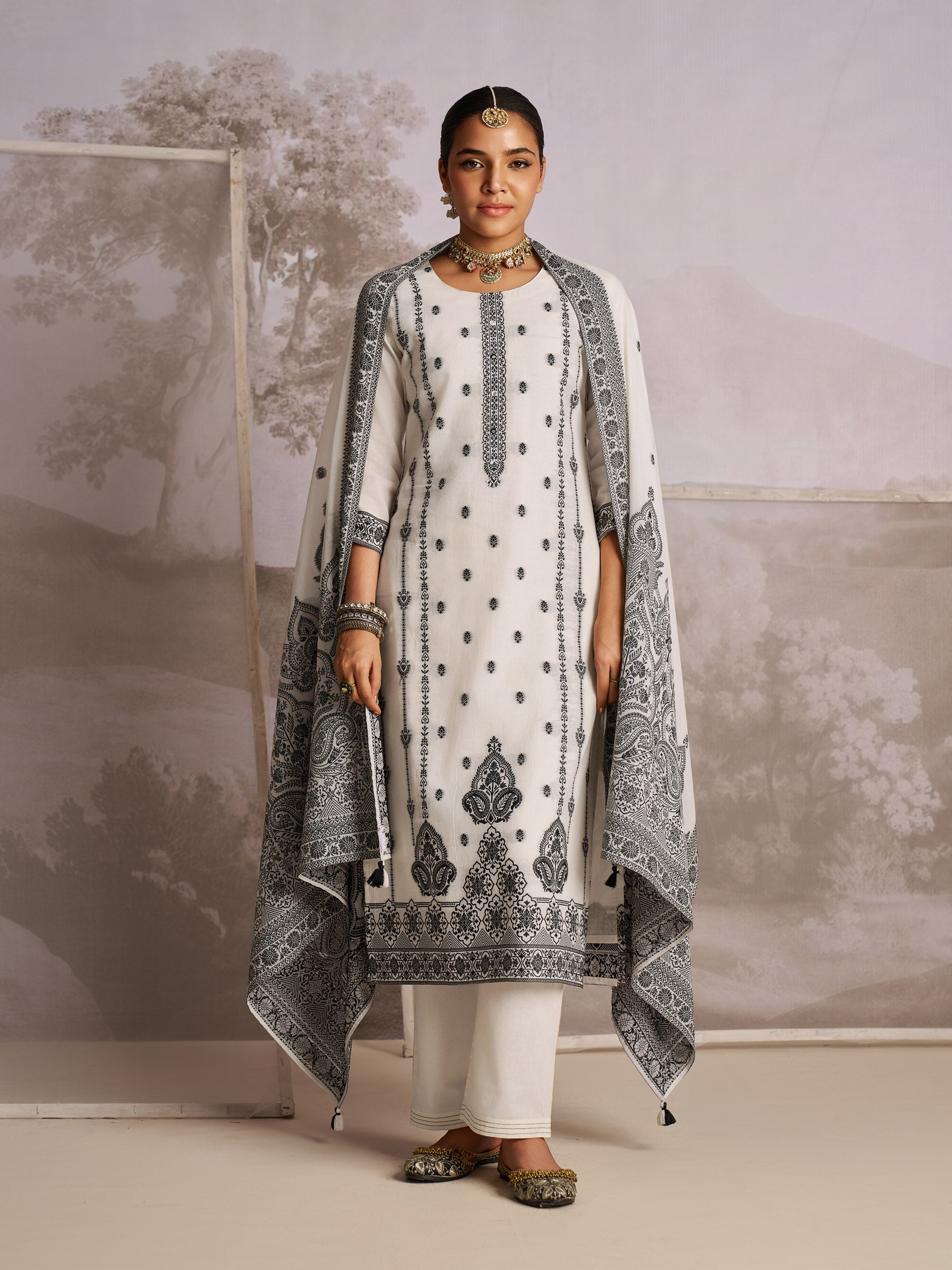 Seraphic Cotton Kurta Set