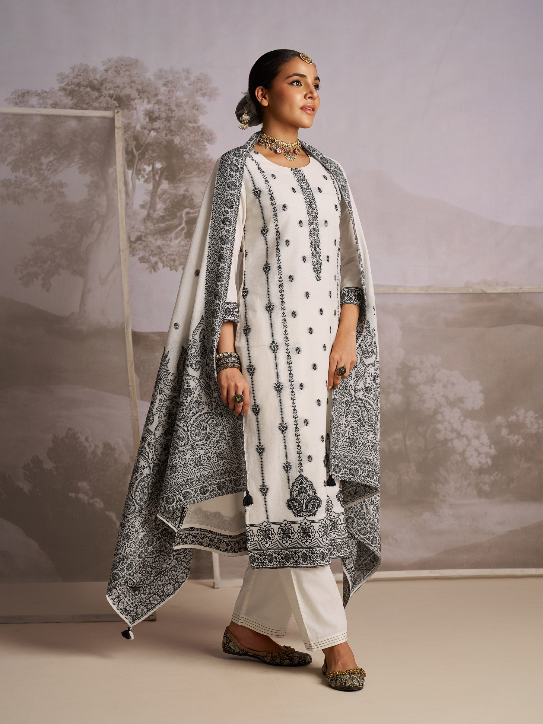 Seraphic Cotton Kurta Set