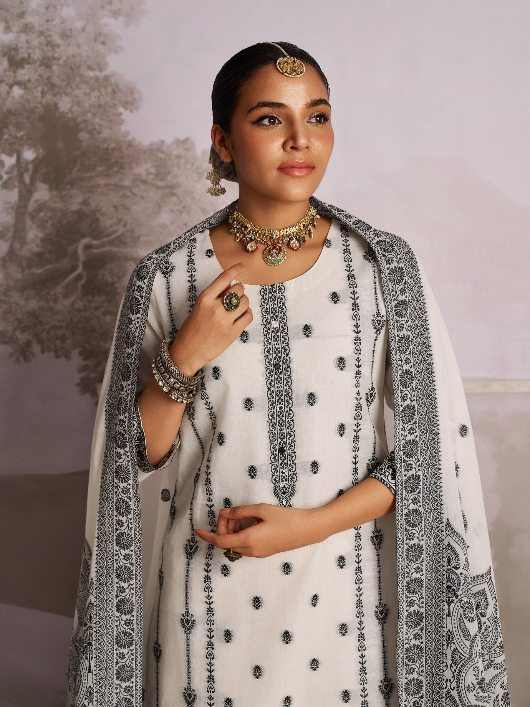 Seraphic Cotton Kurta Set