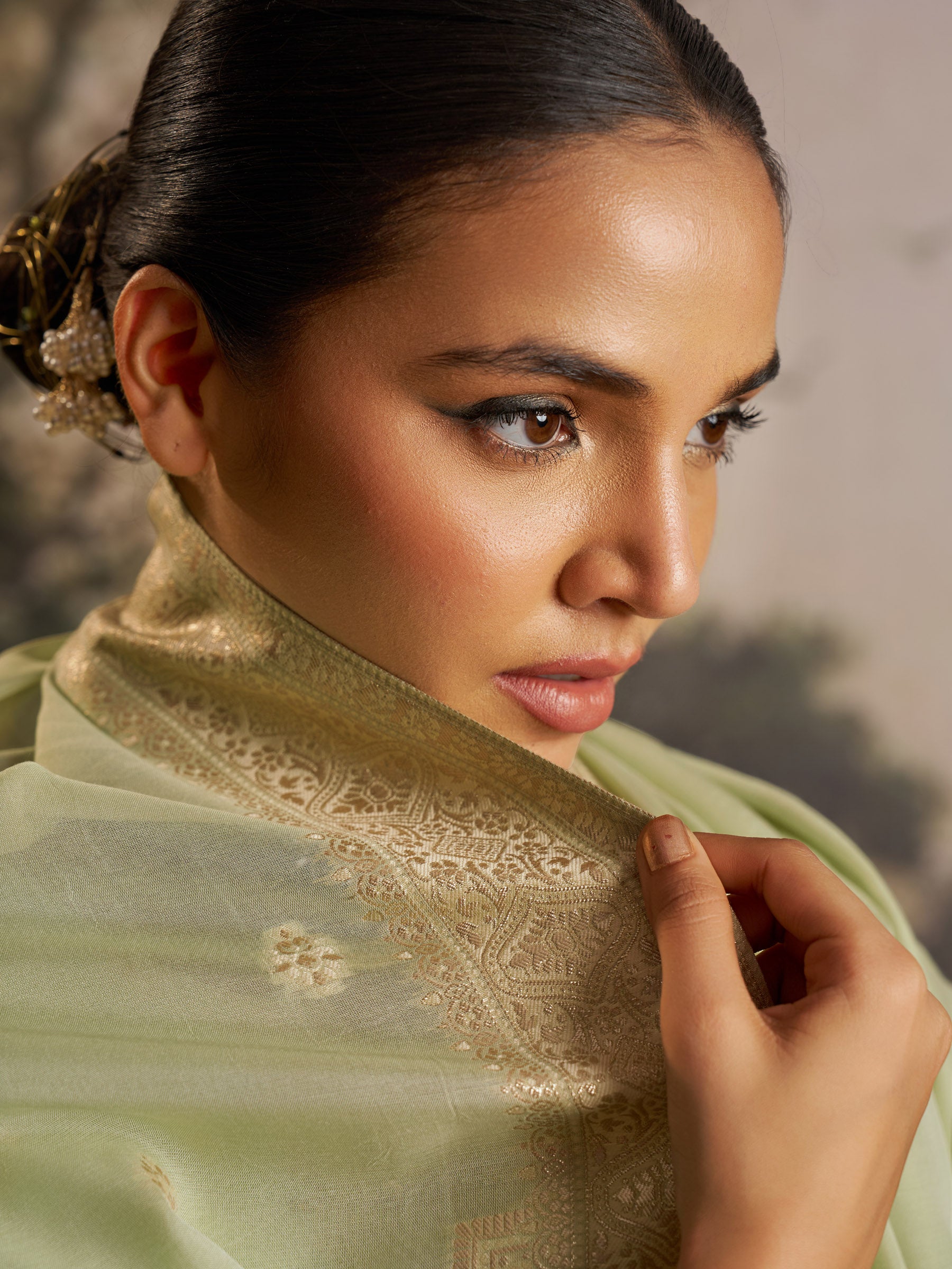 Serenite Chanderi Kurta Set