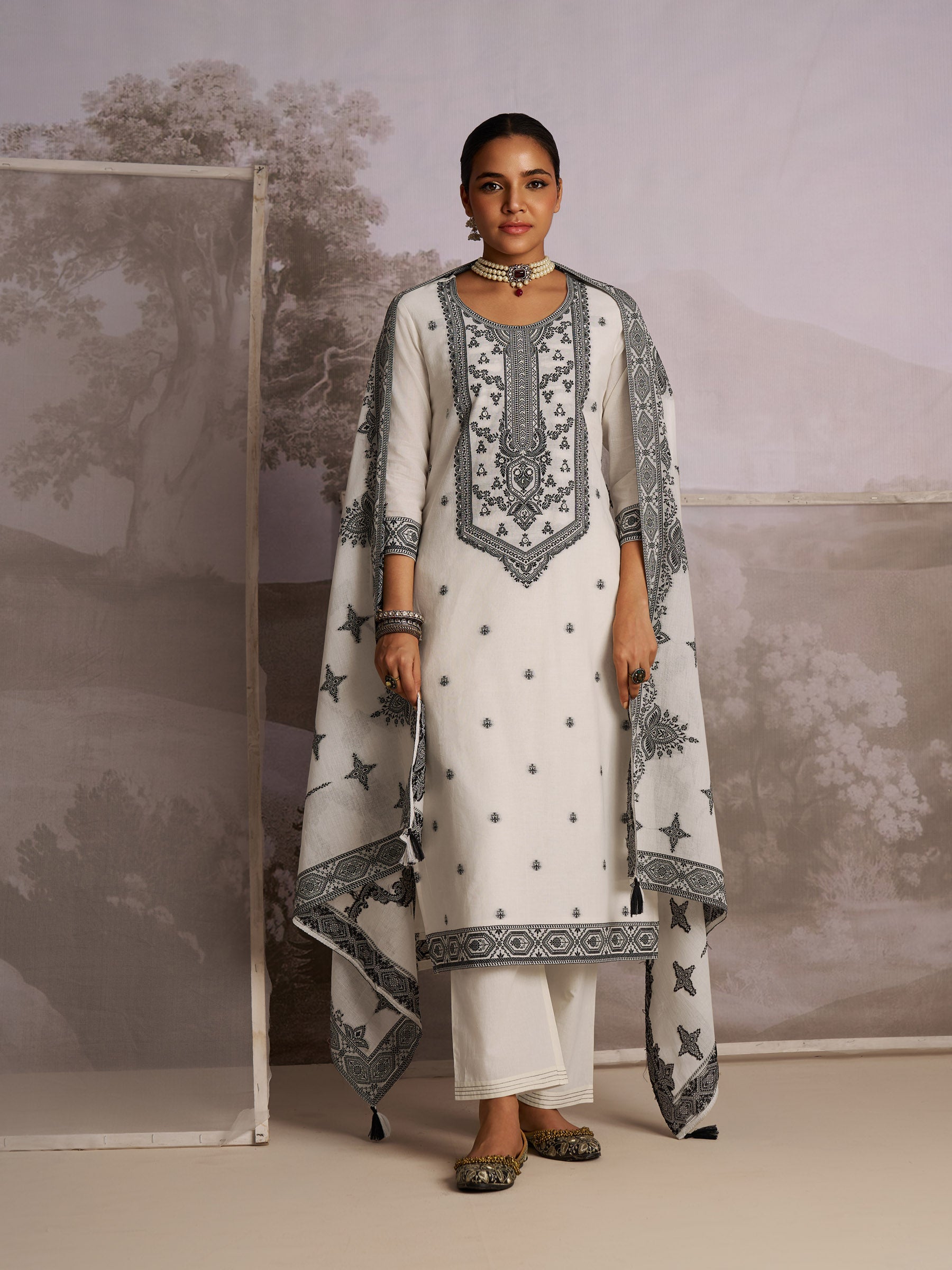 Carina Cotton Kurta Set