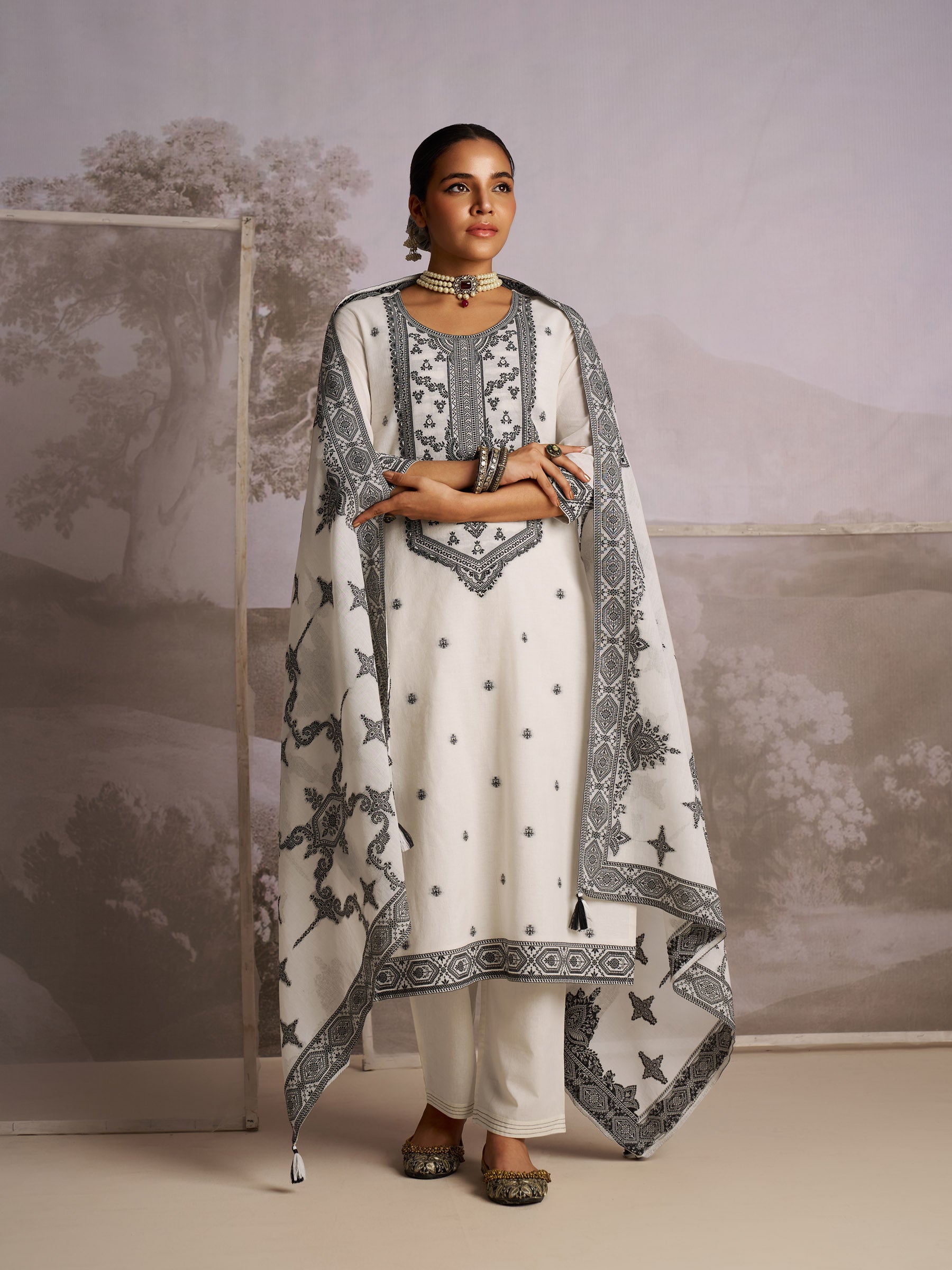 Carina Cotton Kurta Set