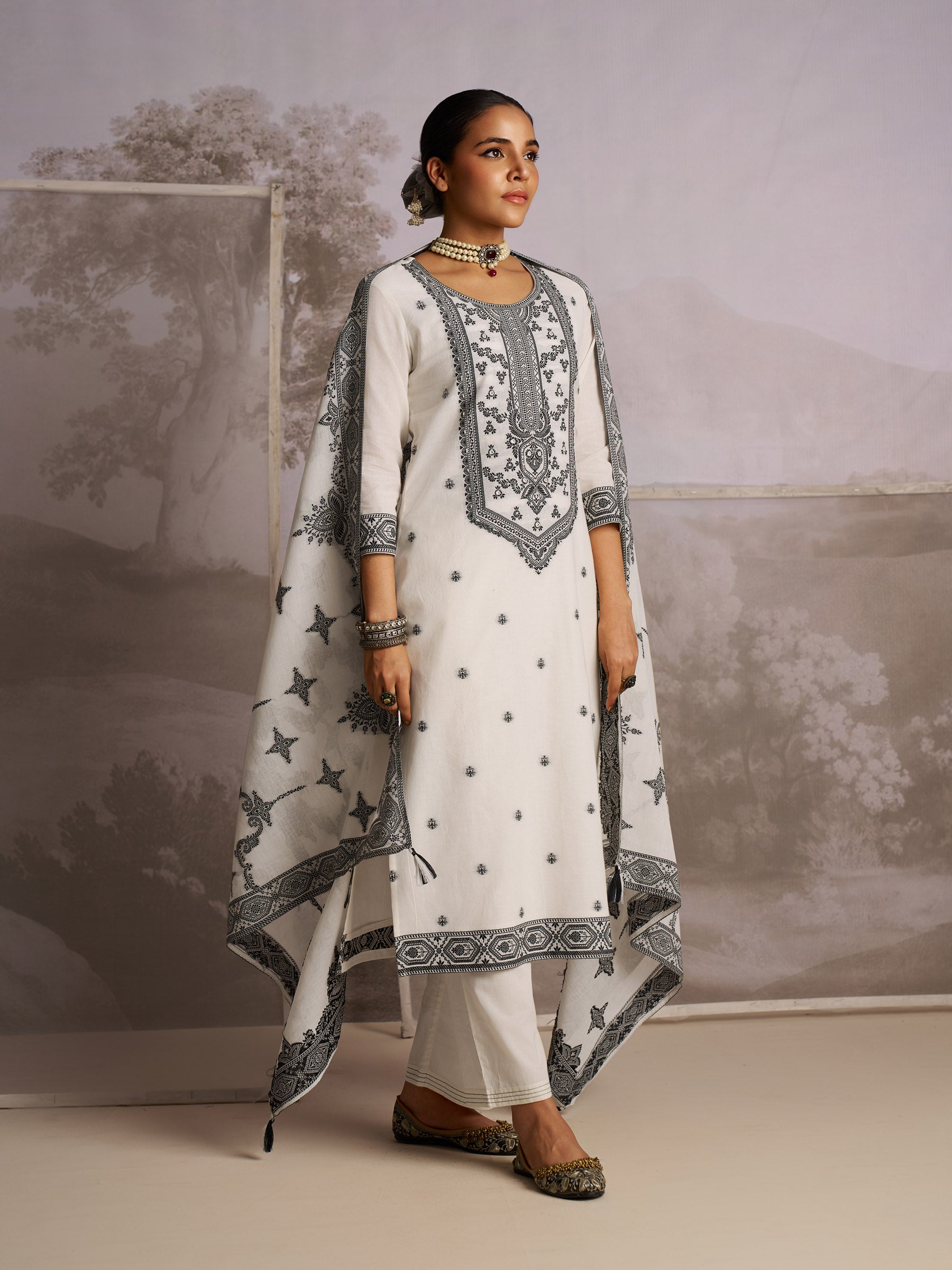 Carina Cotton Kurta Set