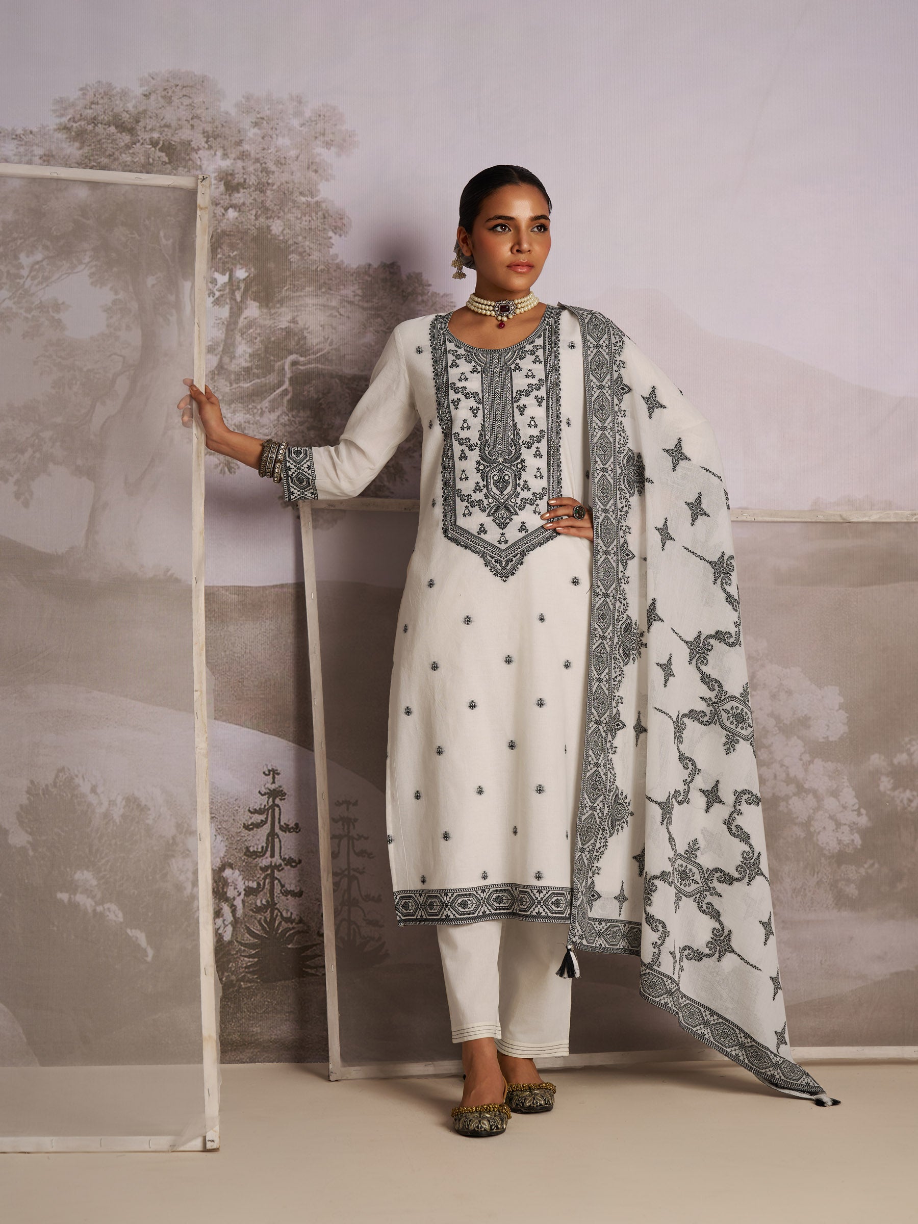 Carina Cotton Kurta Set
