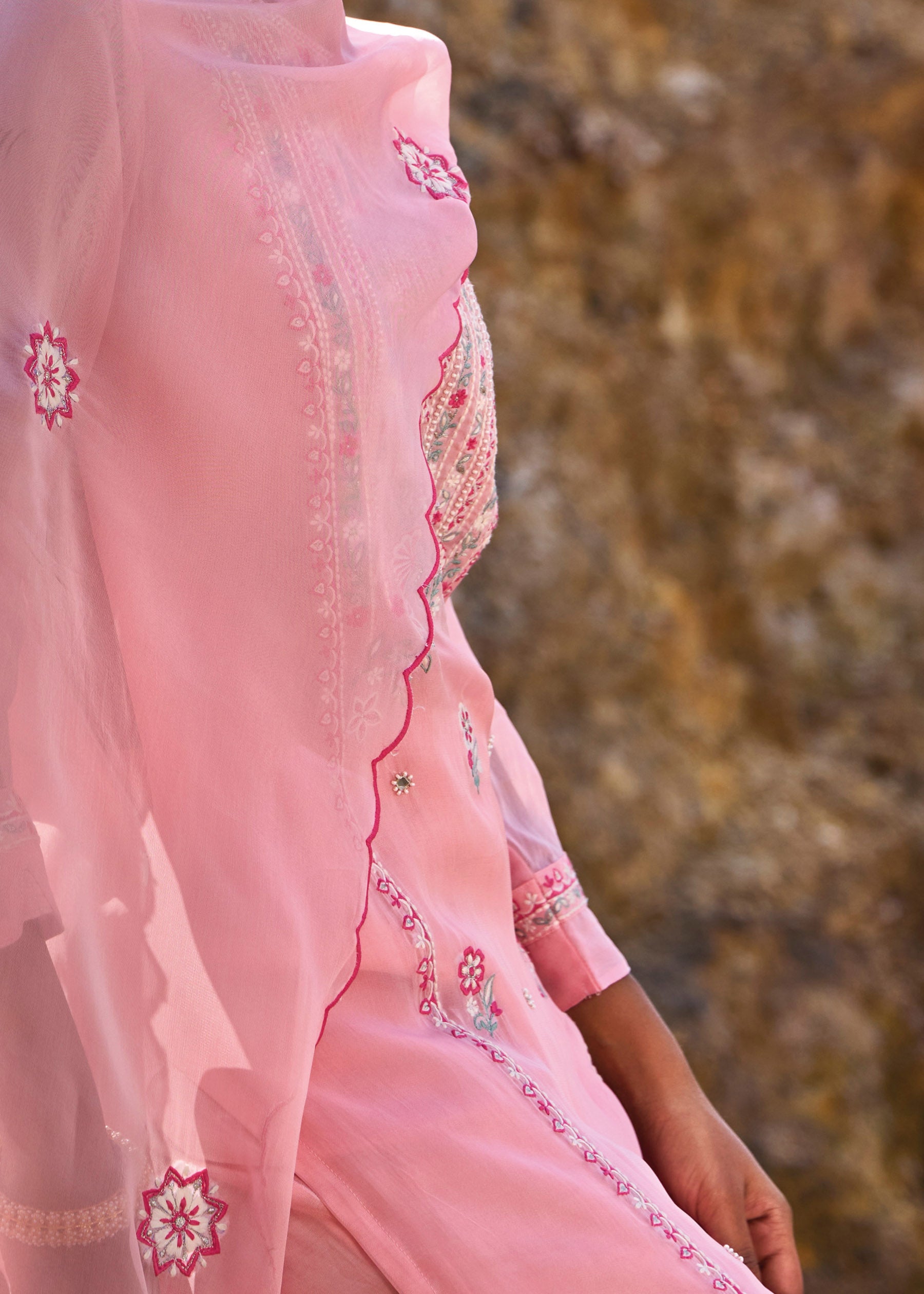 Mirabelle Luxe Organza Kurta Set