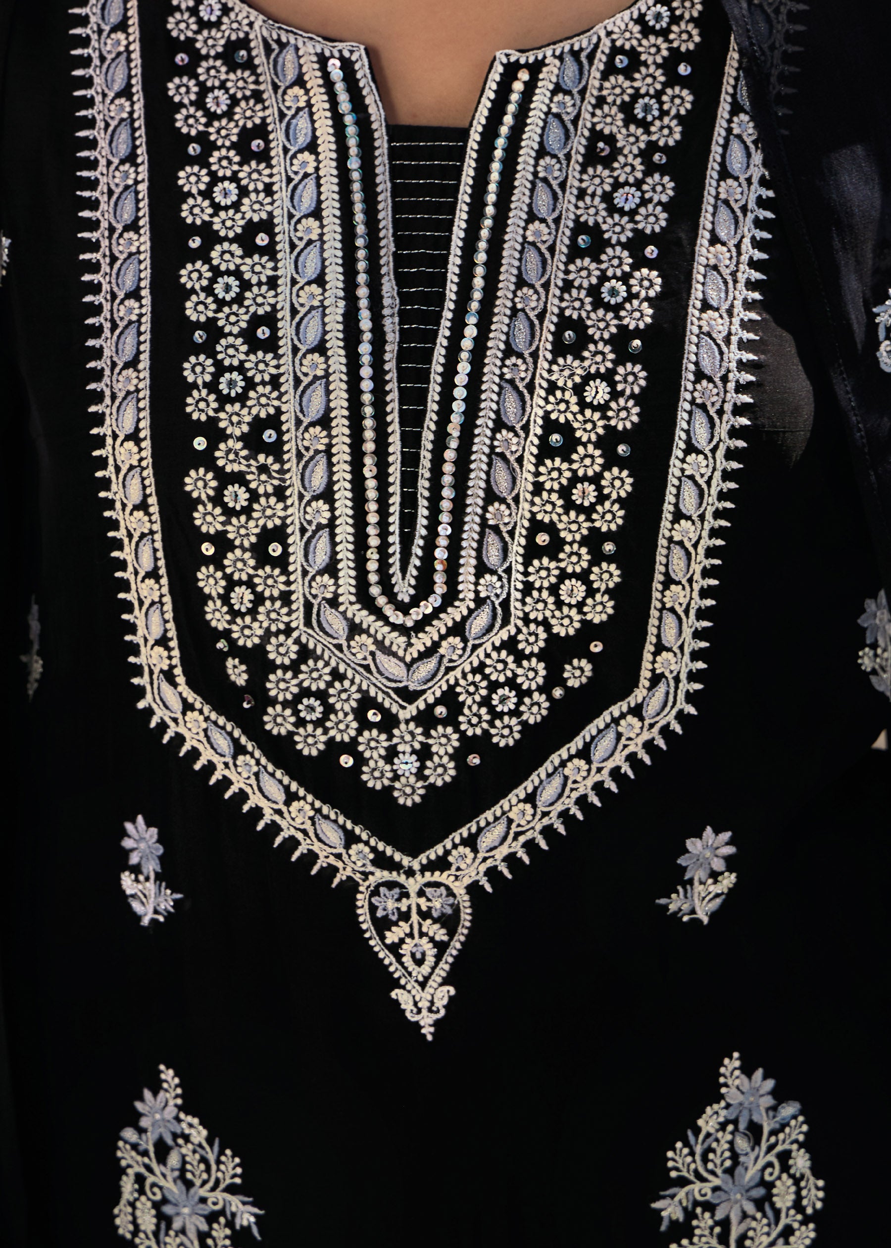 Oriana Pure Organza Kurta Set