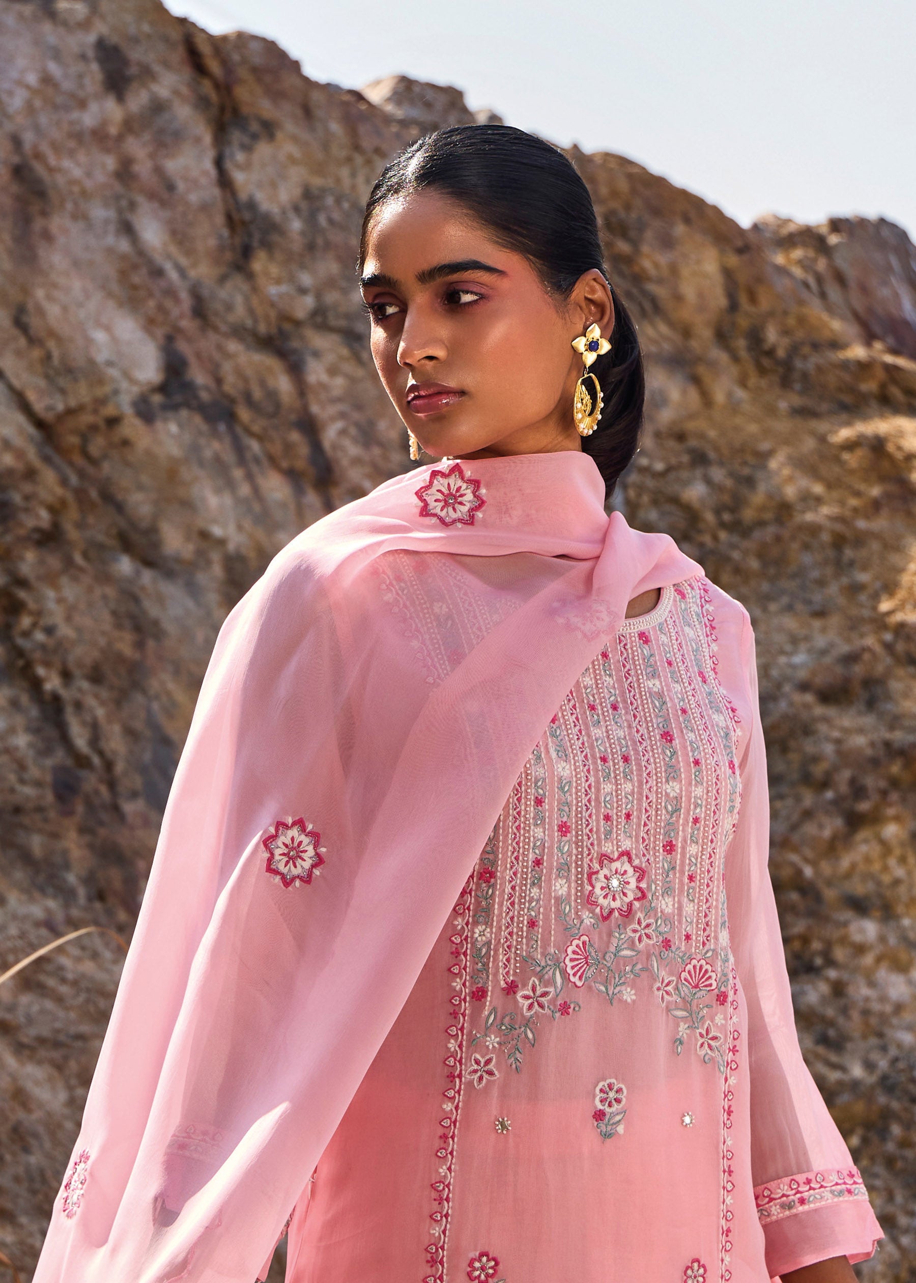 Mirabelle Luxe Organza Kurta Set