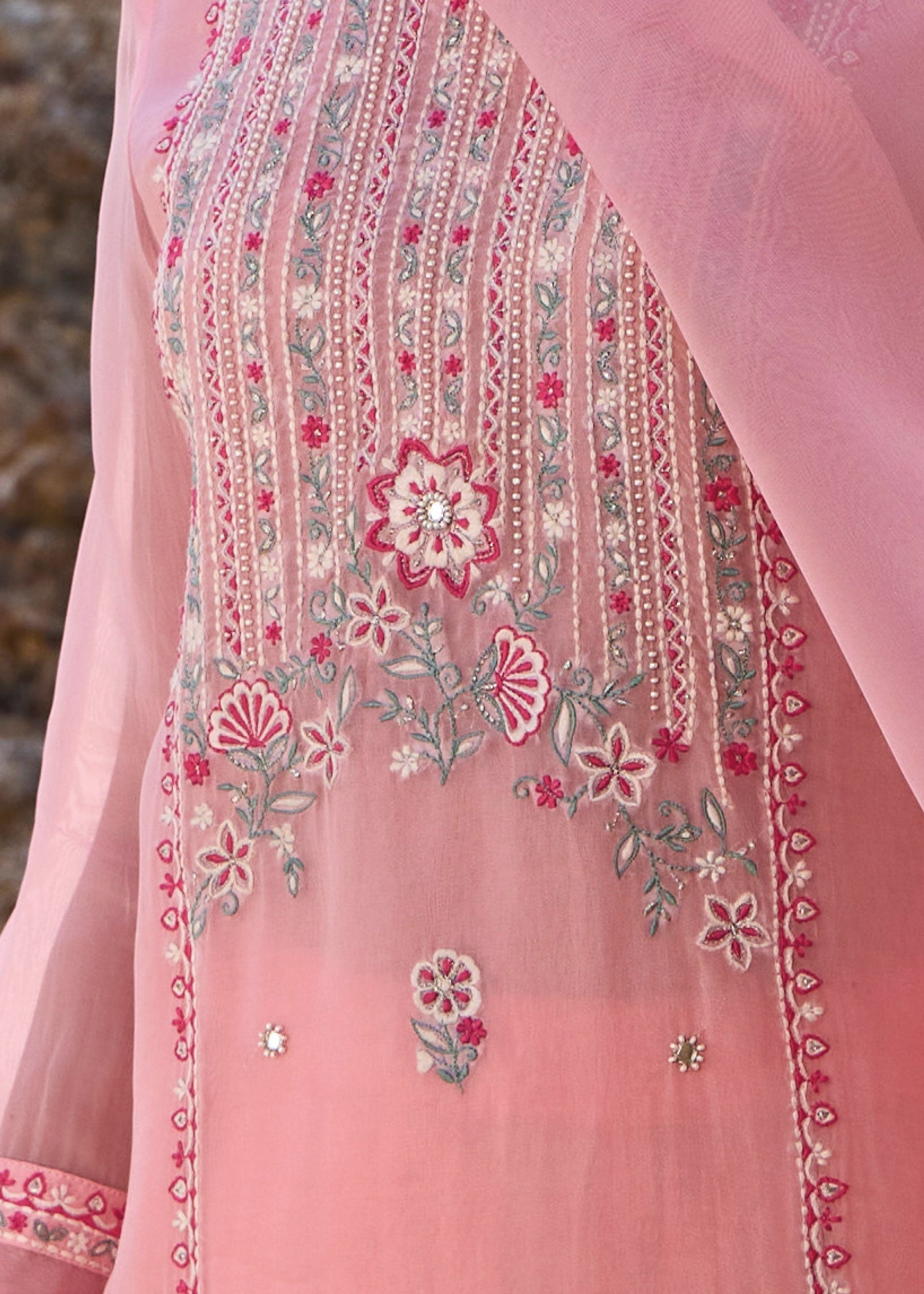 Mirabelle Luxe Organza Kurta Set