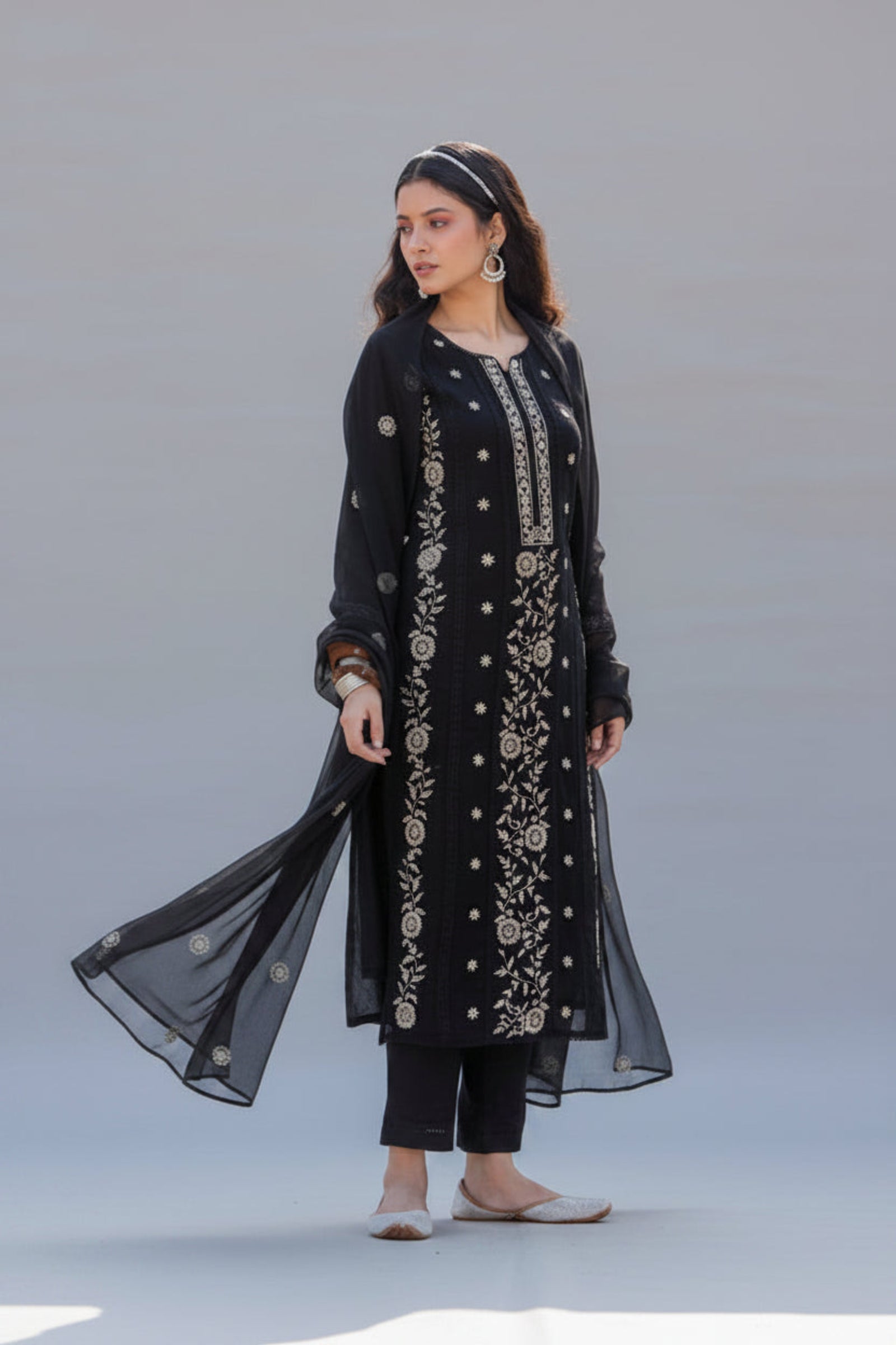 Fiorenza Organza Kurta Set