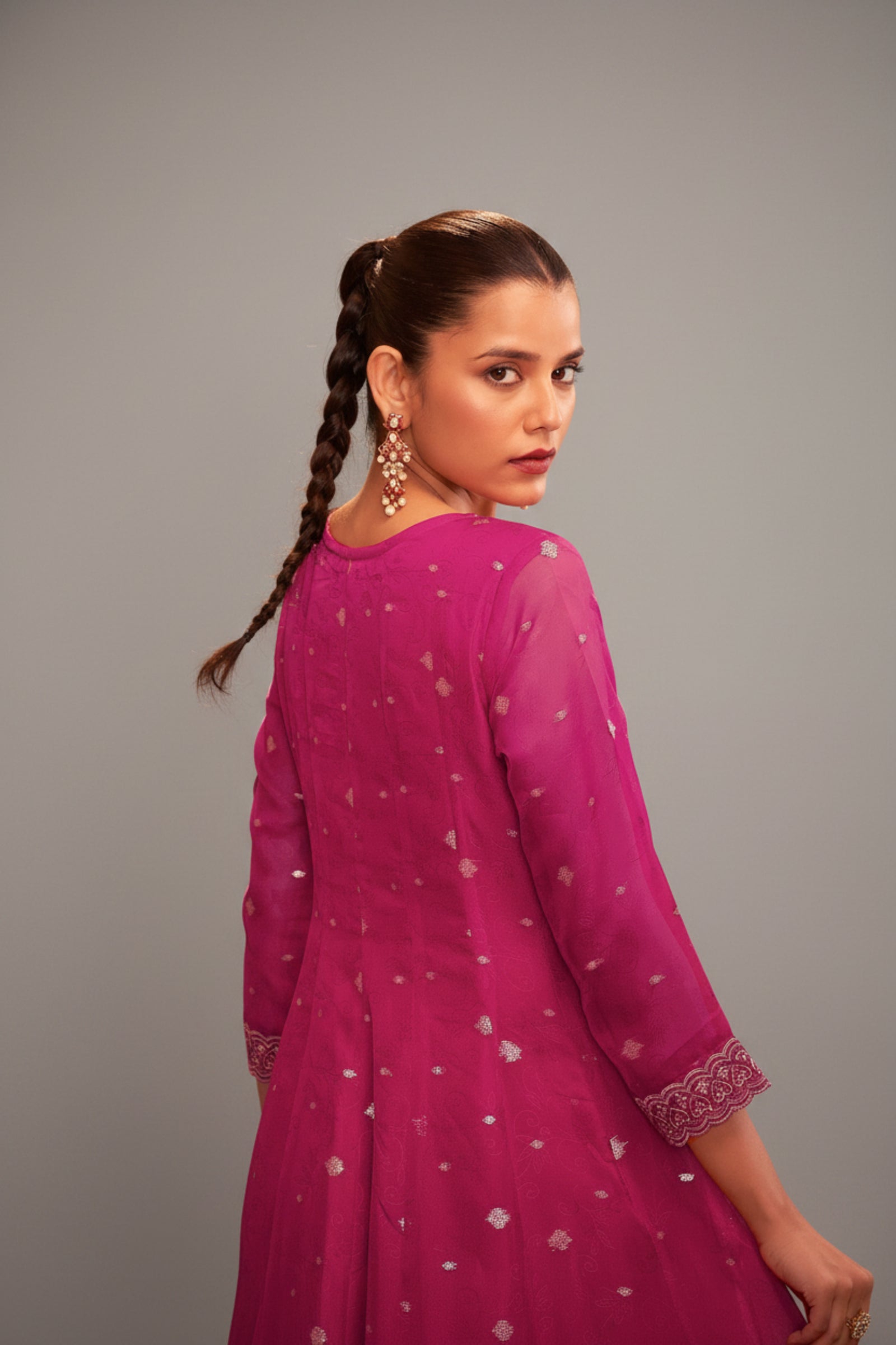 Rosé Royale Anarkali Set