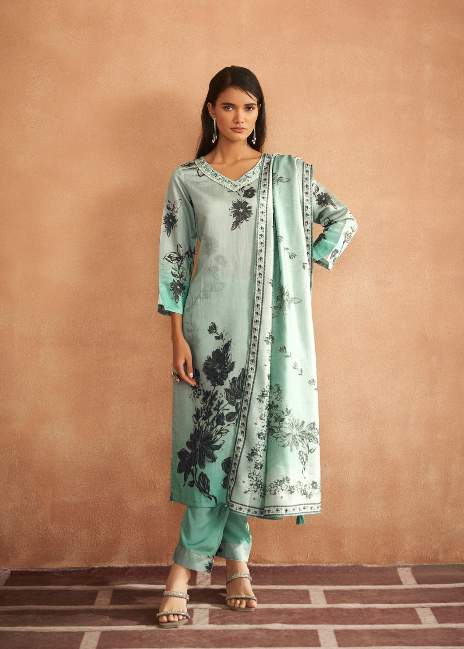 Rama Charm Viscose Embroidery Set