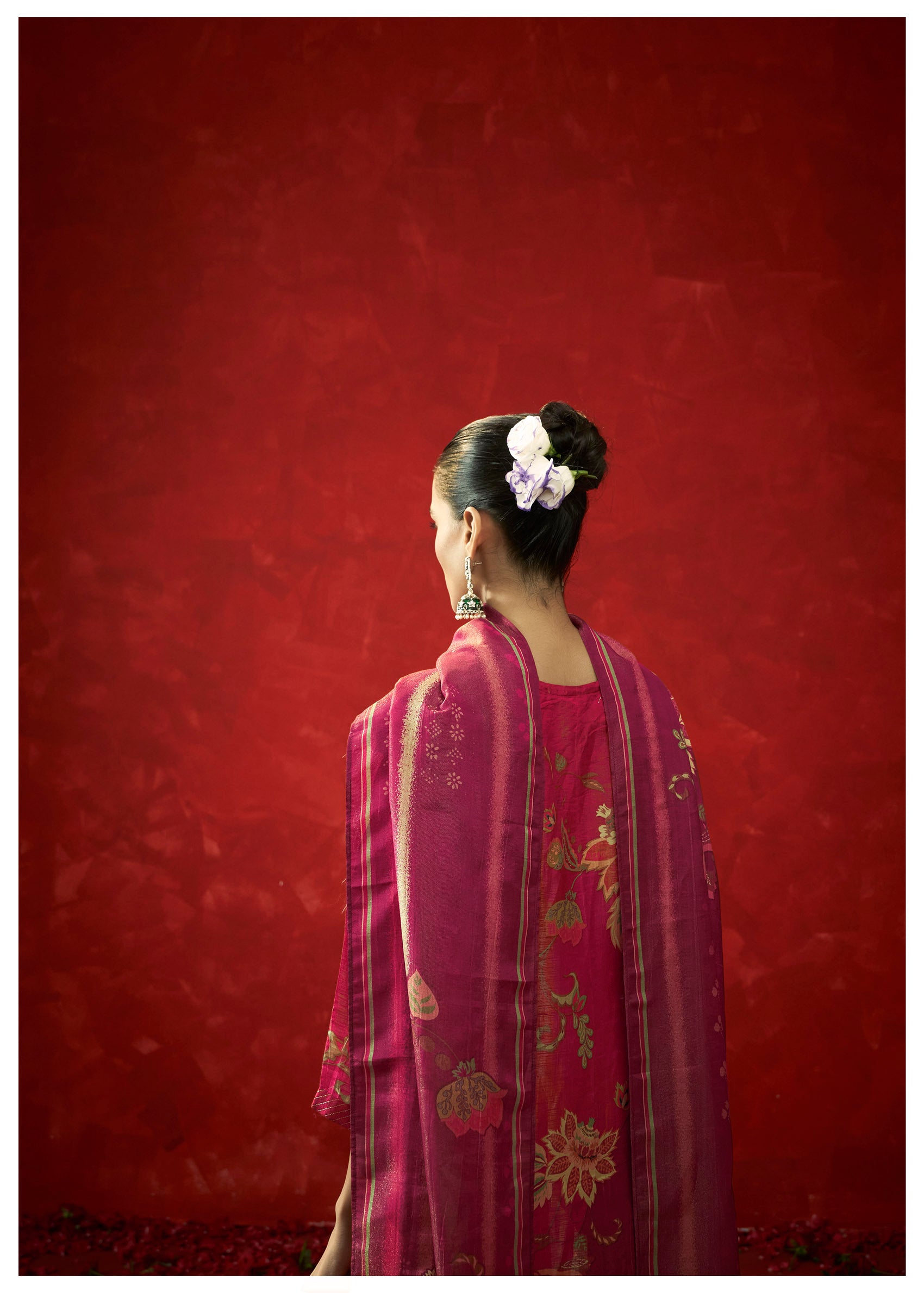 Red Dazzle Shimmer Suit