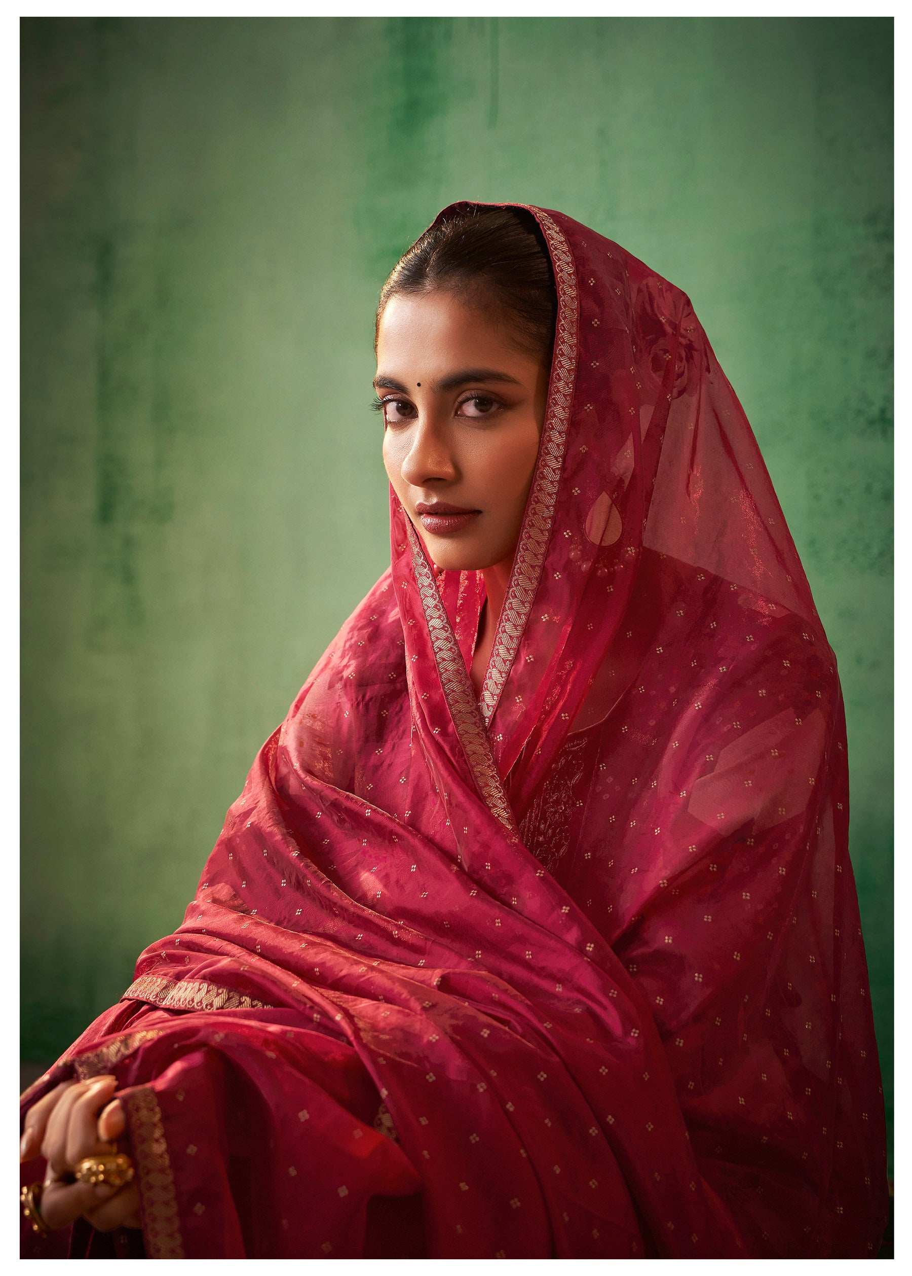 Kanika Jacquard Sharara