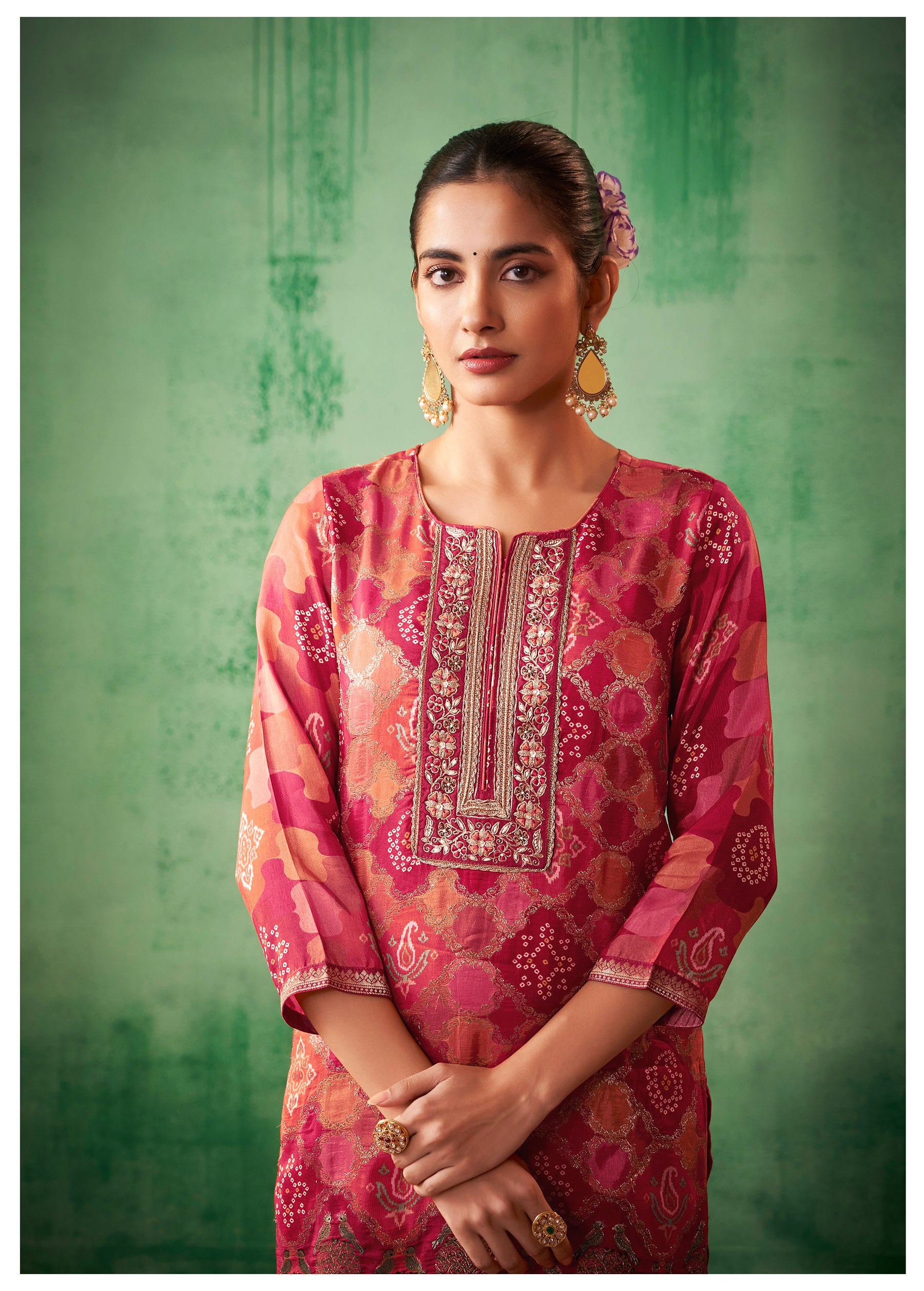 Rajshree Jacquard Sharara Set