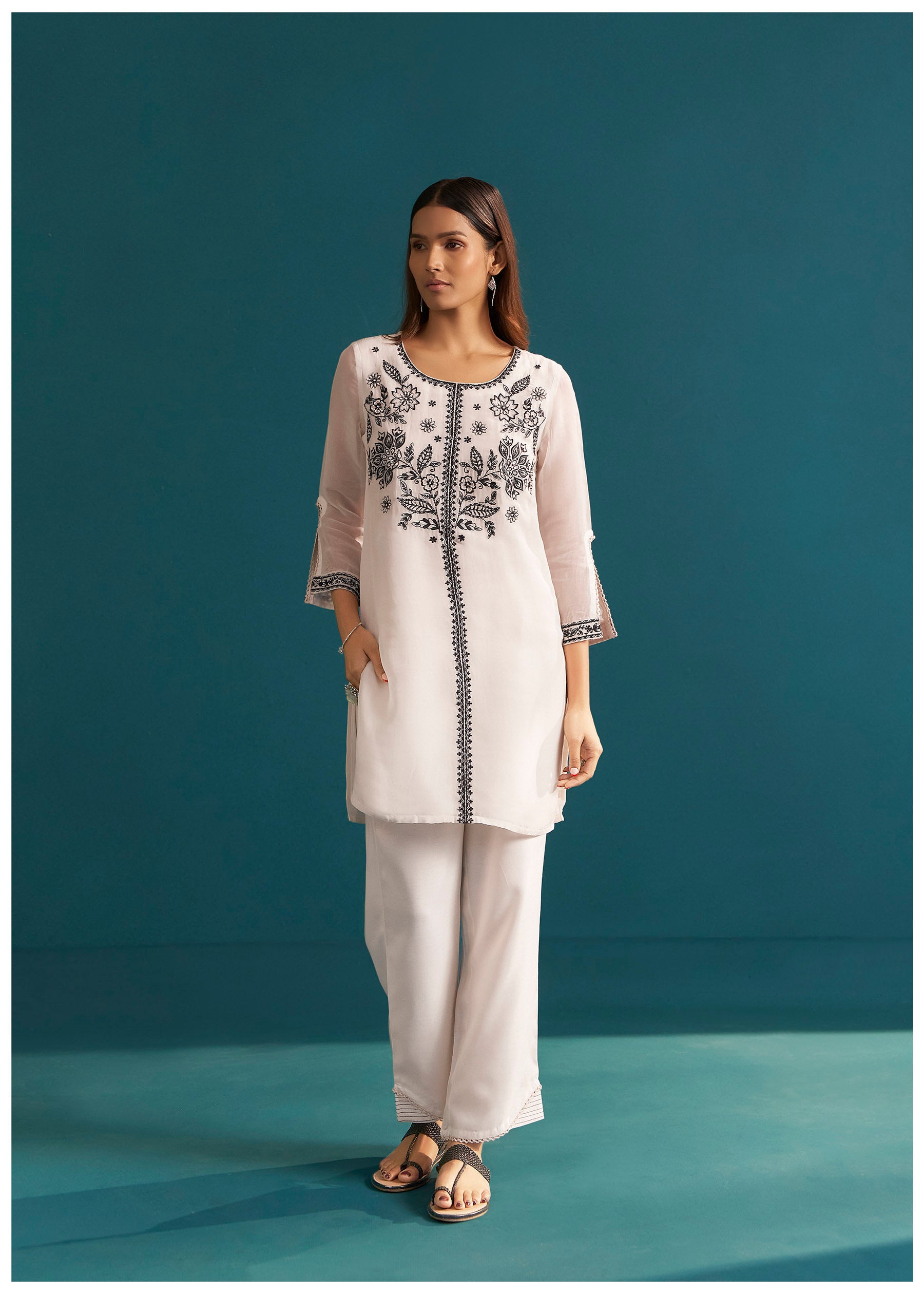 Lunessa Organza Co-ord Set