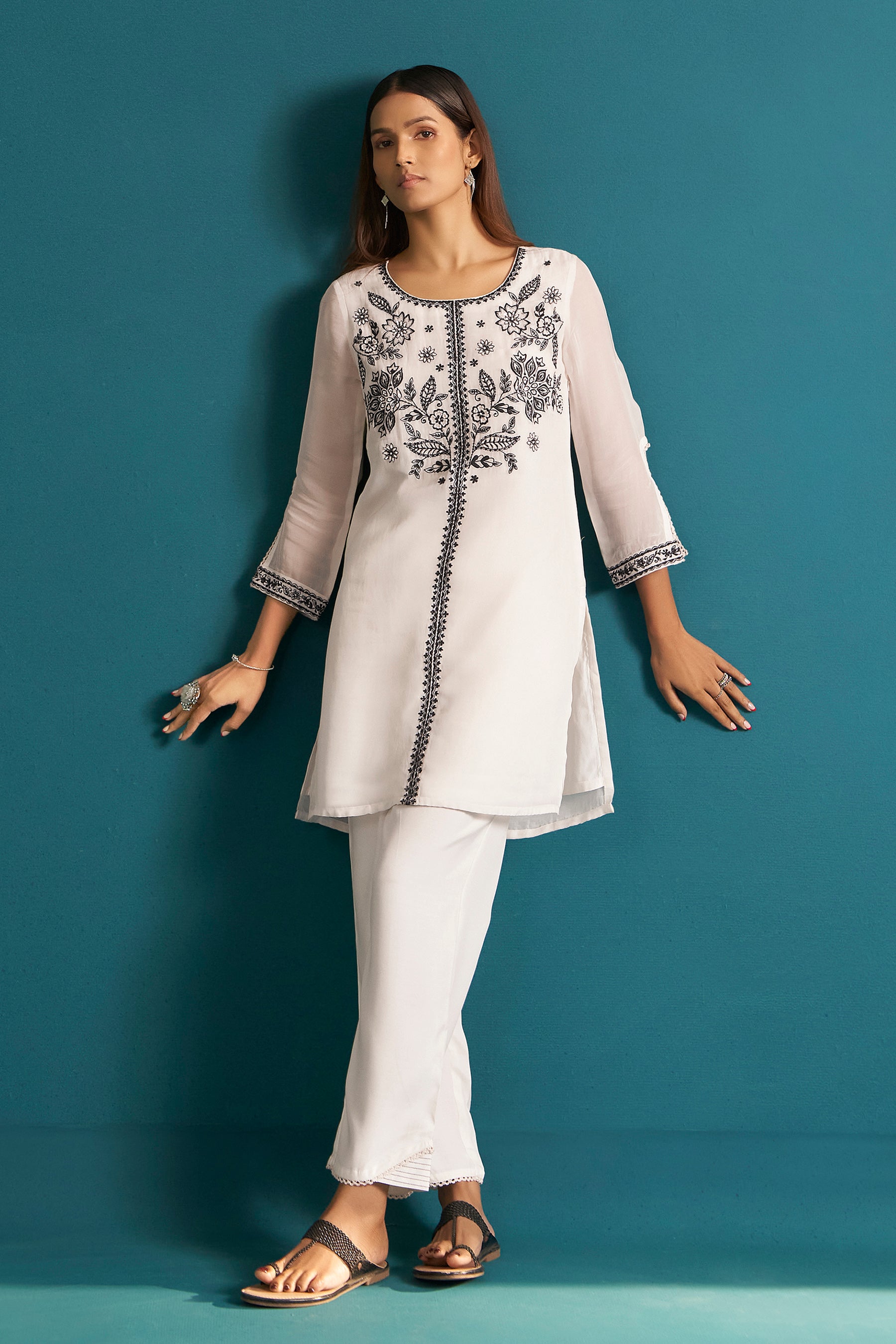 Lunessa Organza Co-ord Set