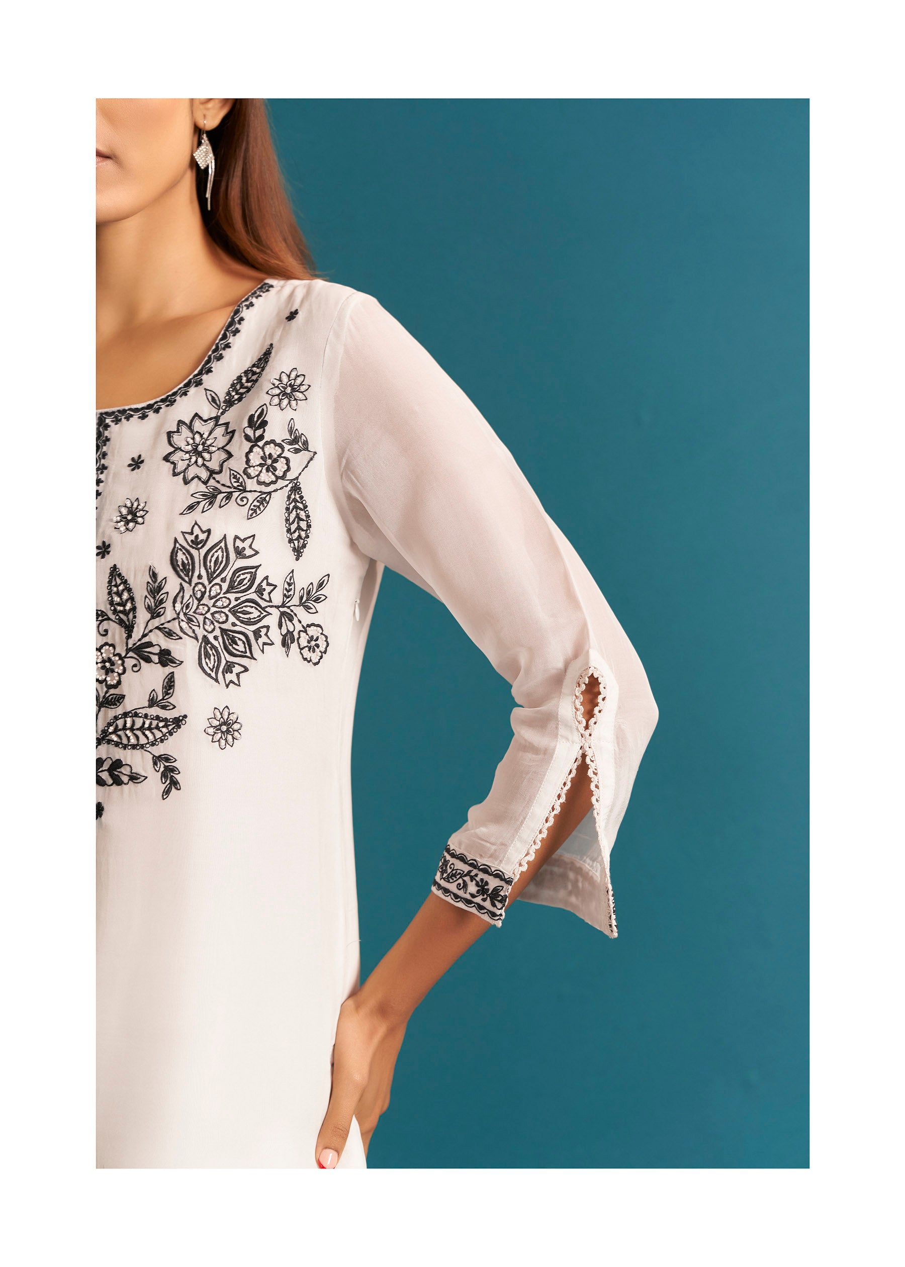 Lunessa Organza Kurta Set