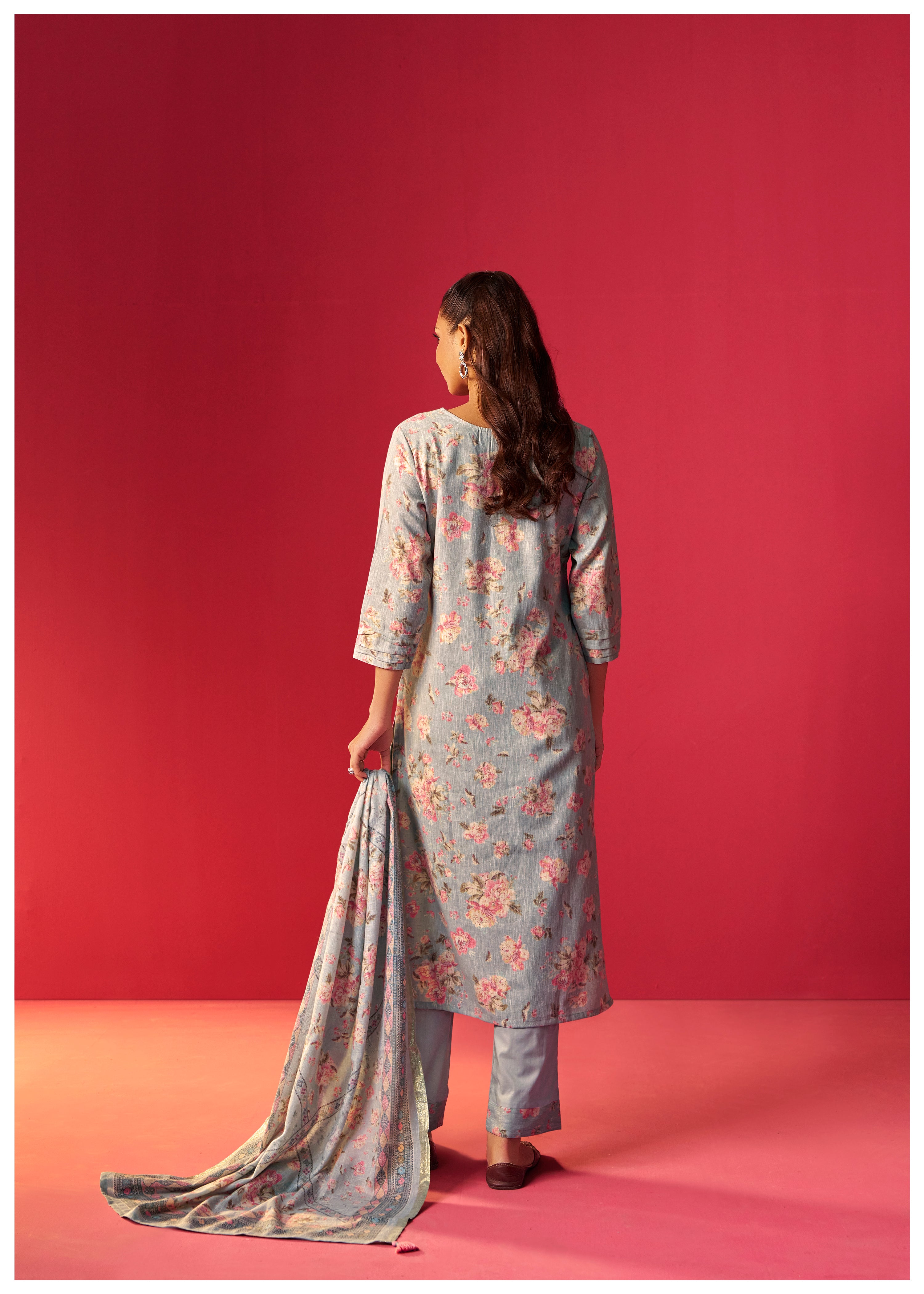 Digital Print Kurta Set