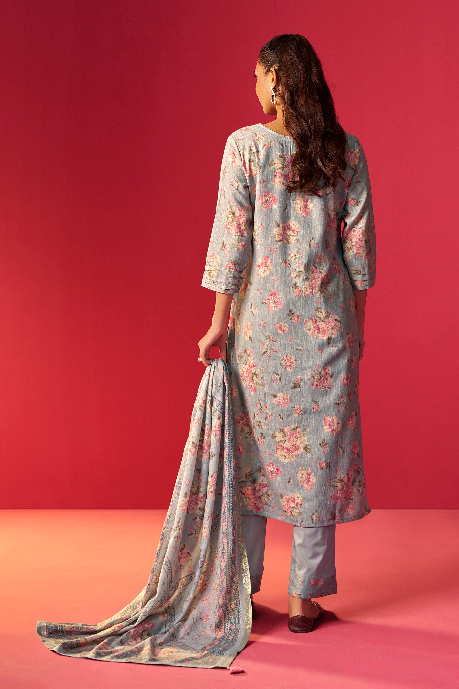 Digital Print Kurta Set