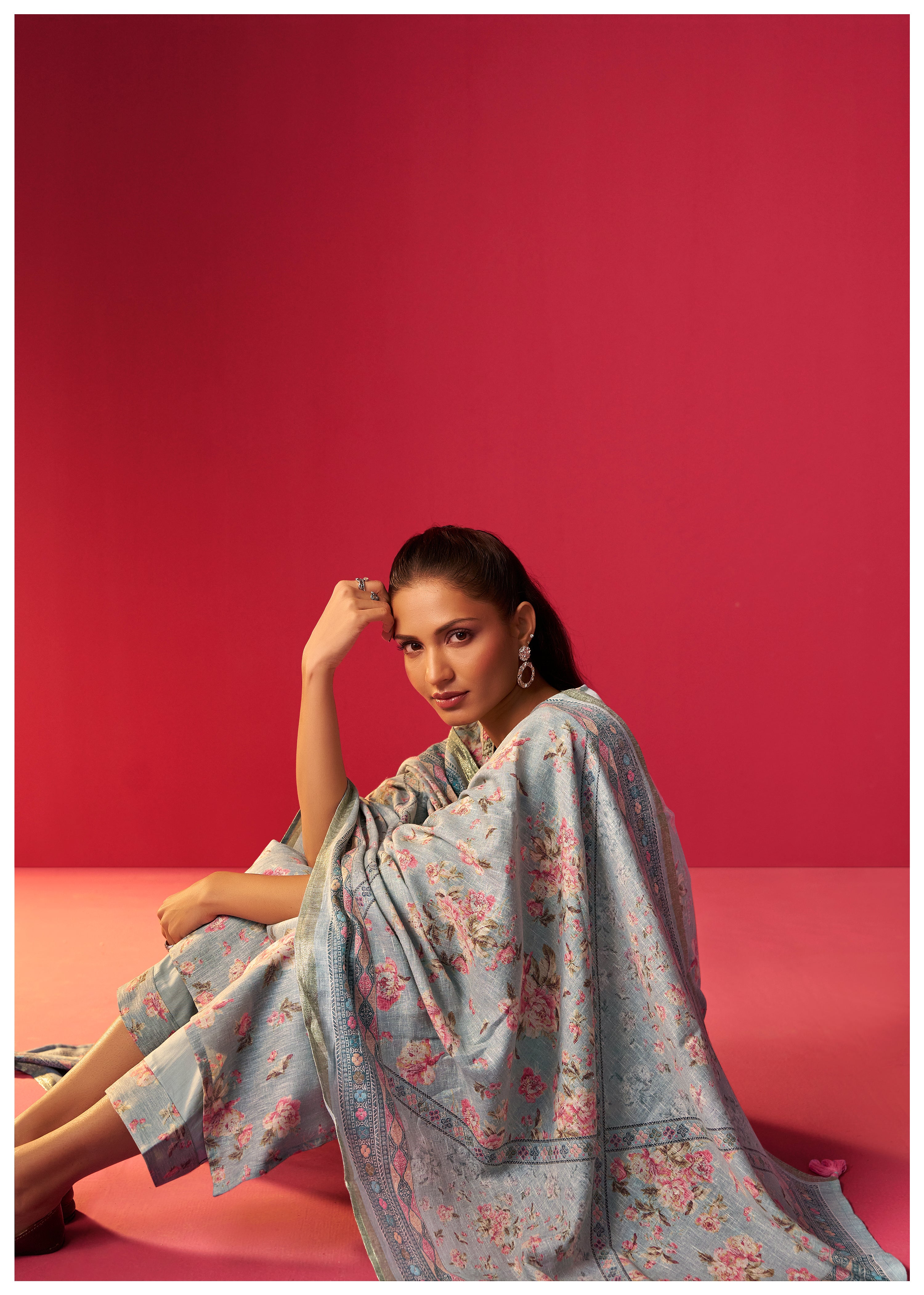 Digital Print Kurta Set