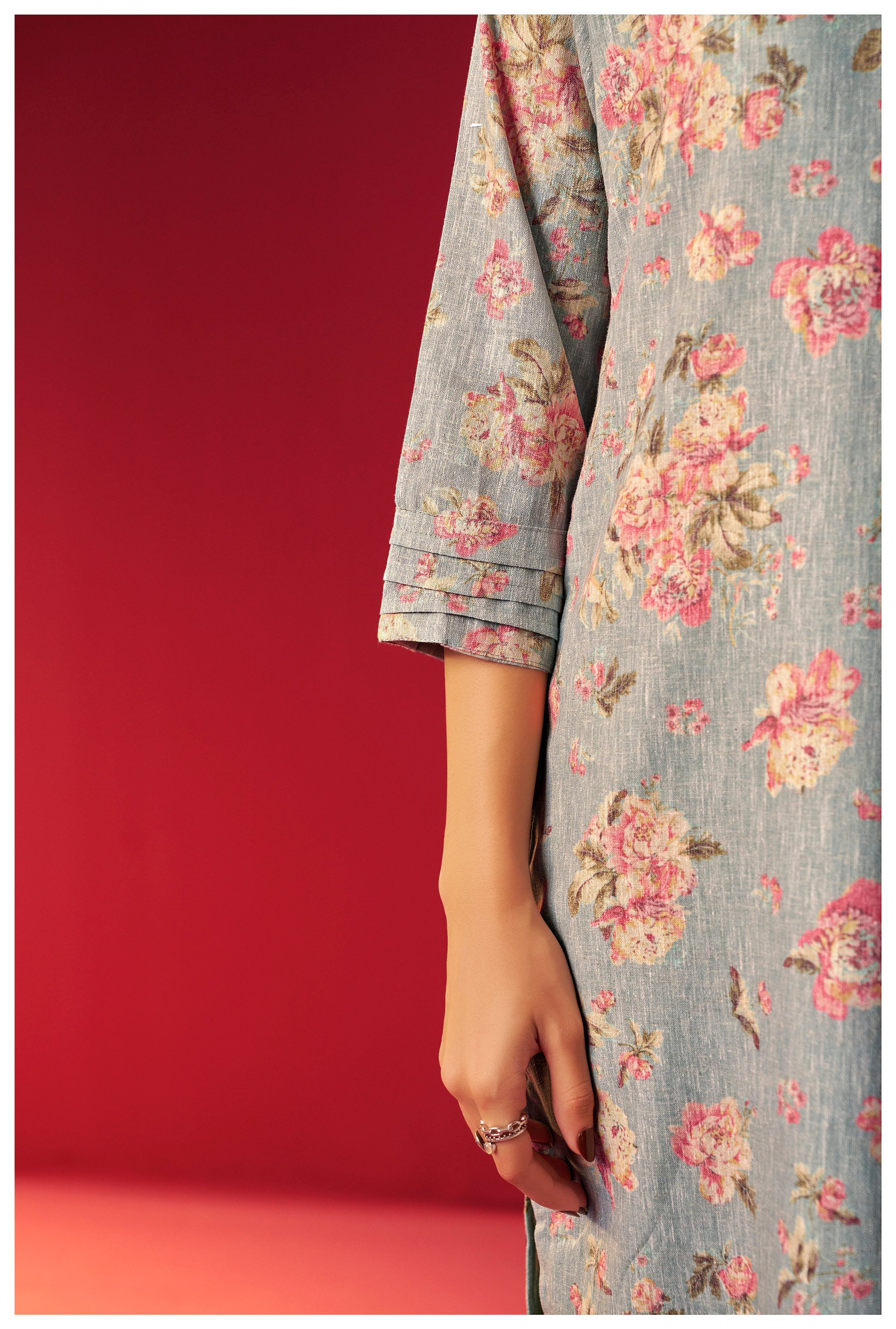 Digital Print Kurta Set