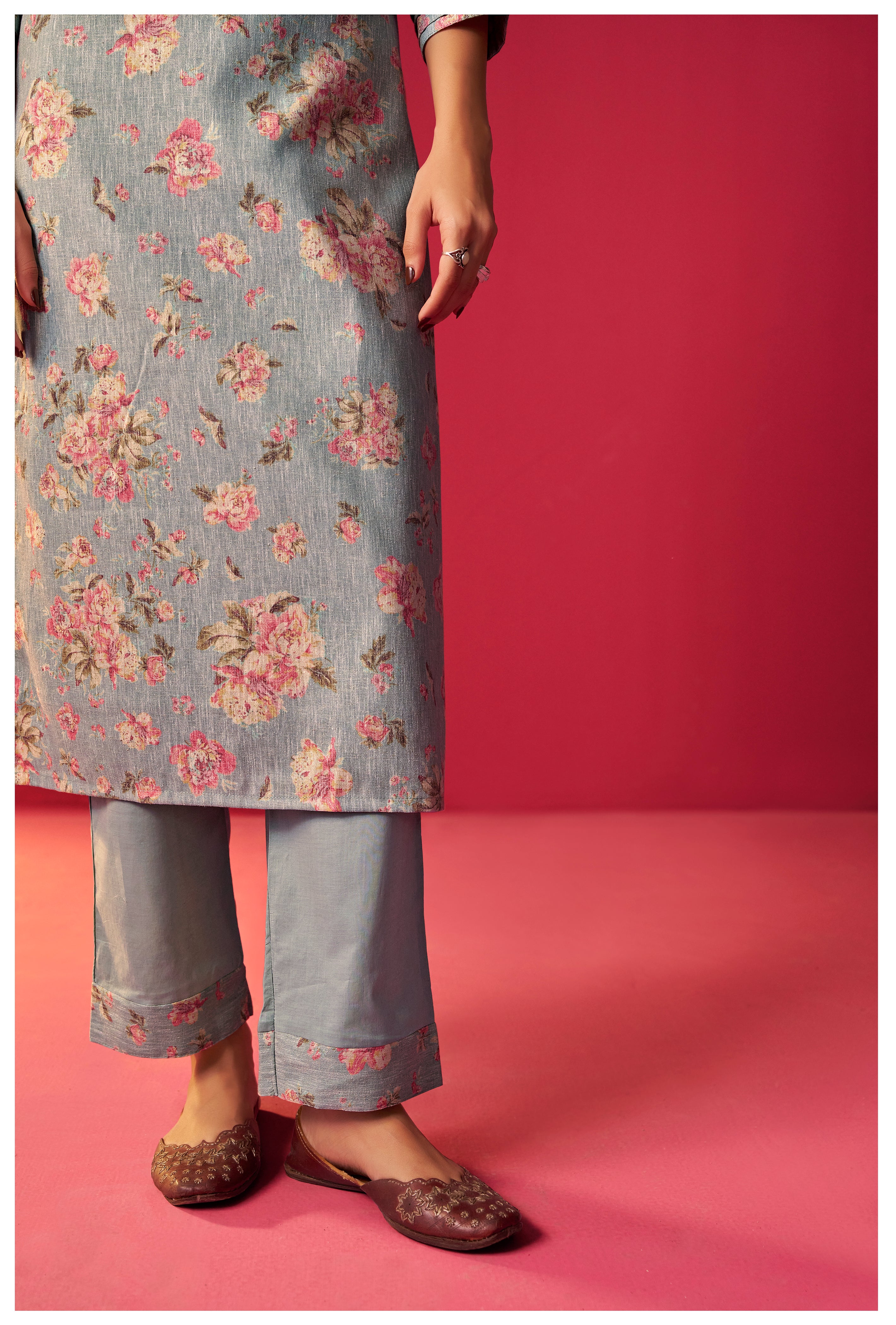 Digital Print Kurta Set