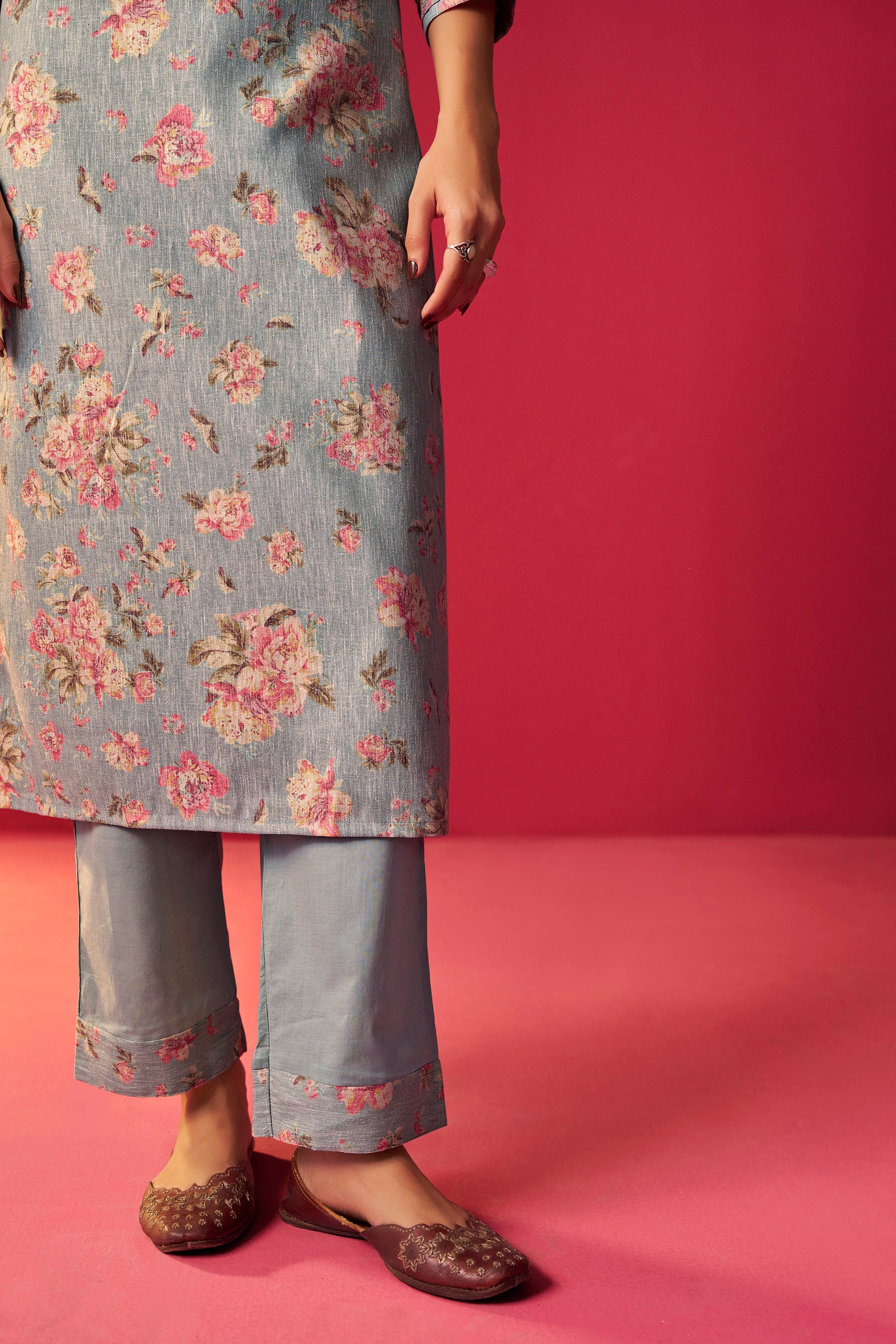 Digital Print Kurta Set