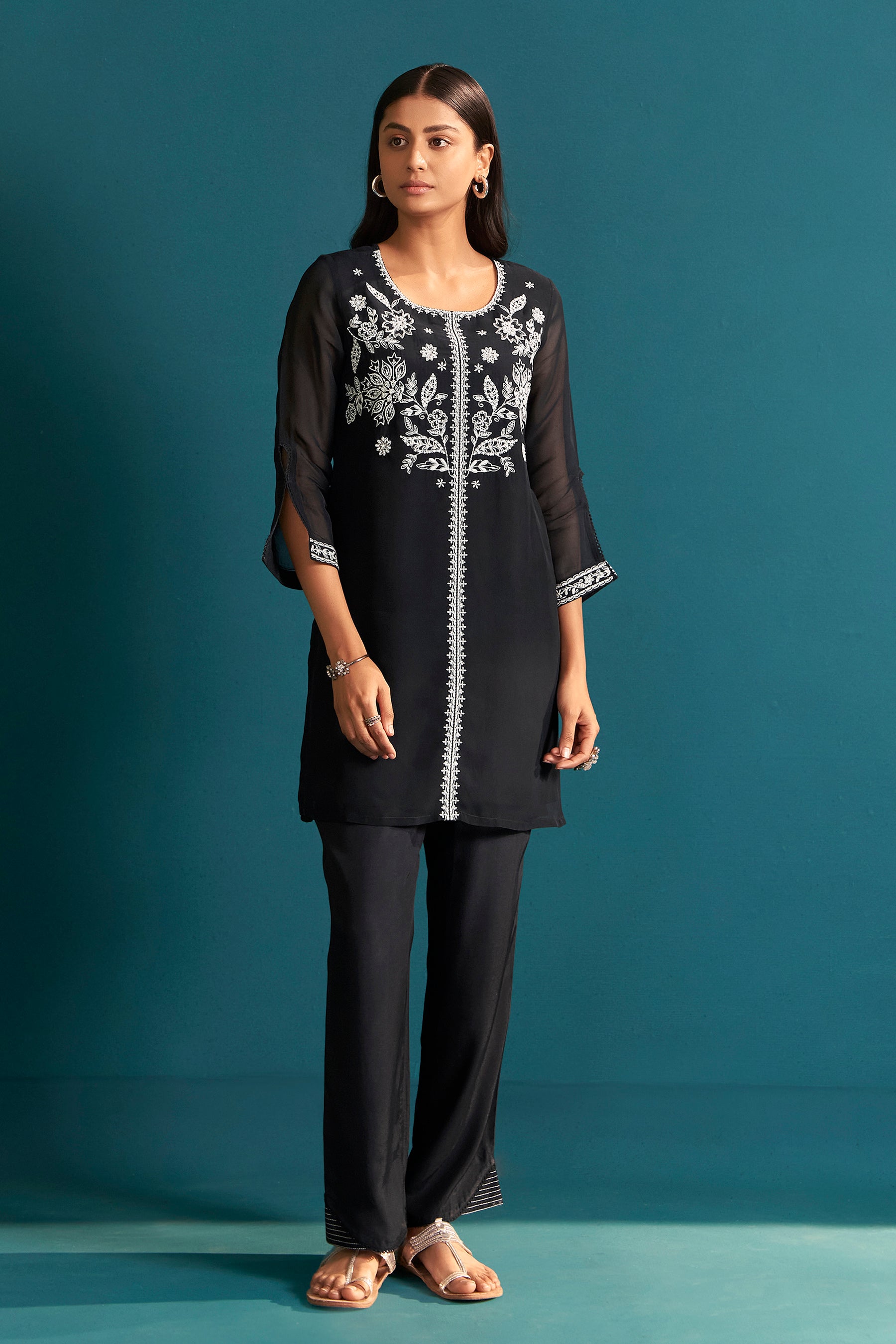 Orlena Organza Kurta Set