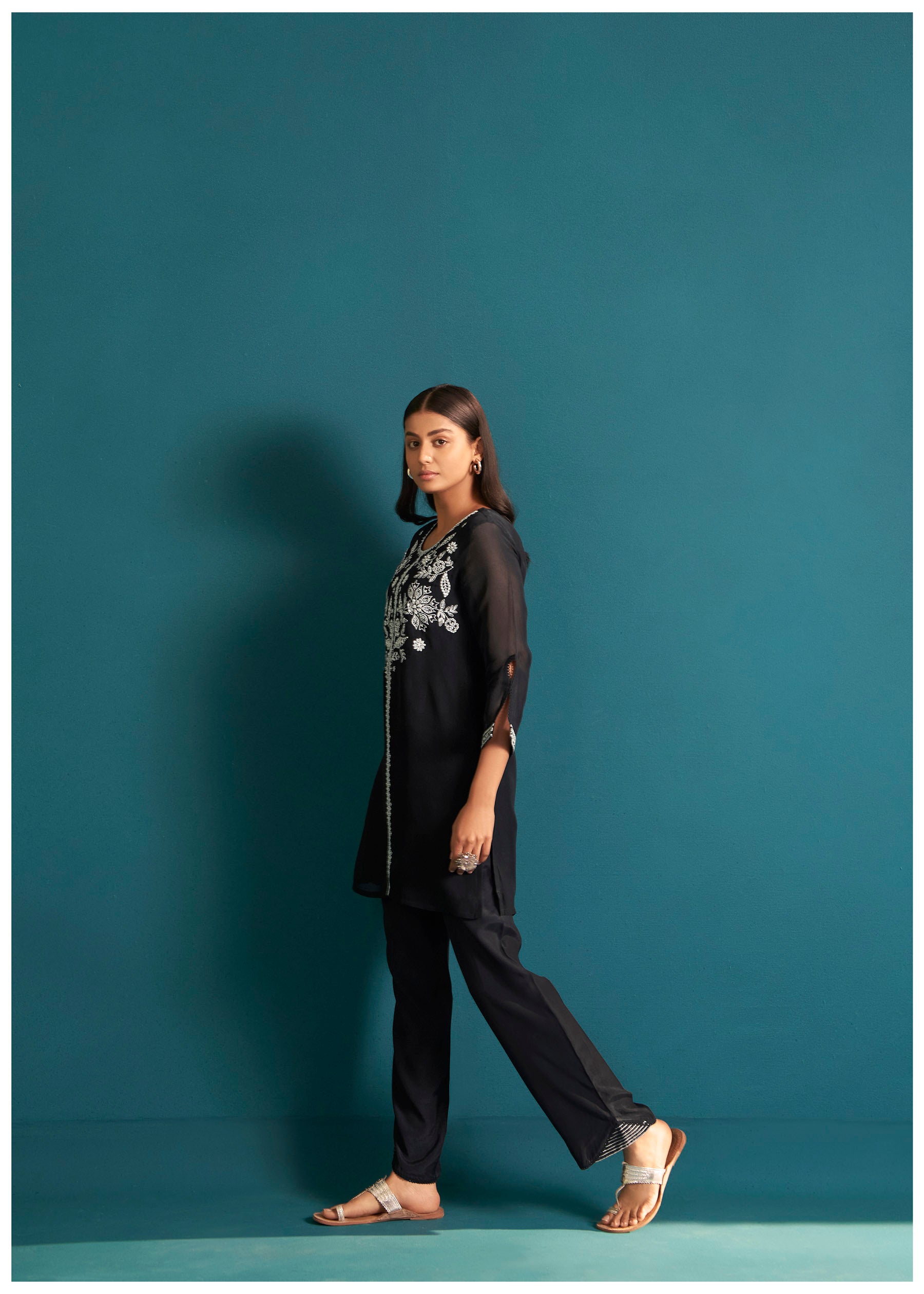 Orlena Organza Kurta Set