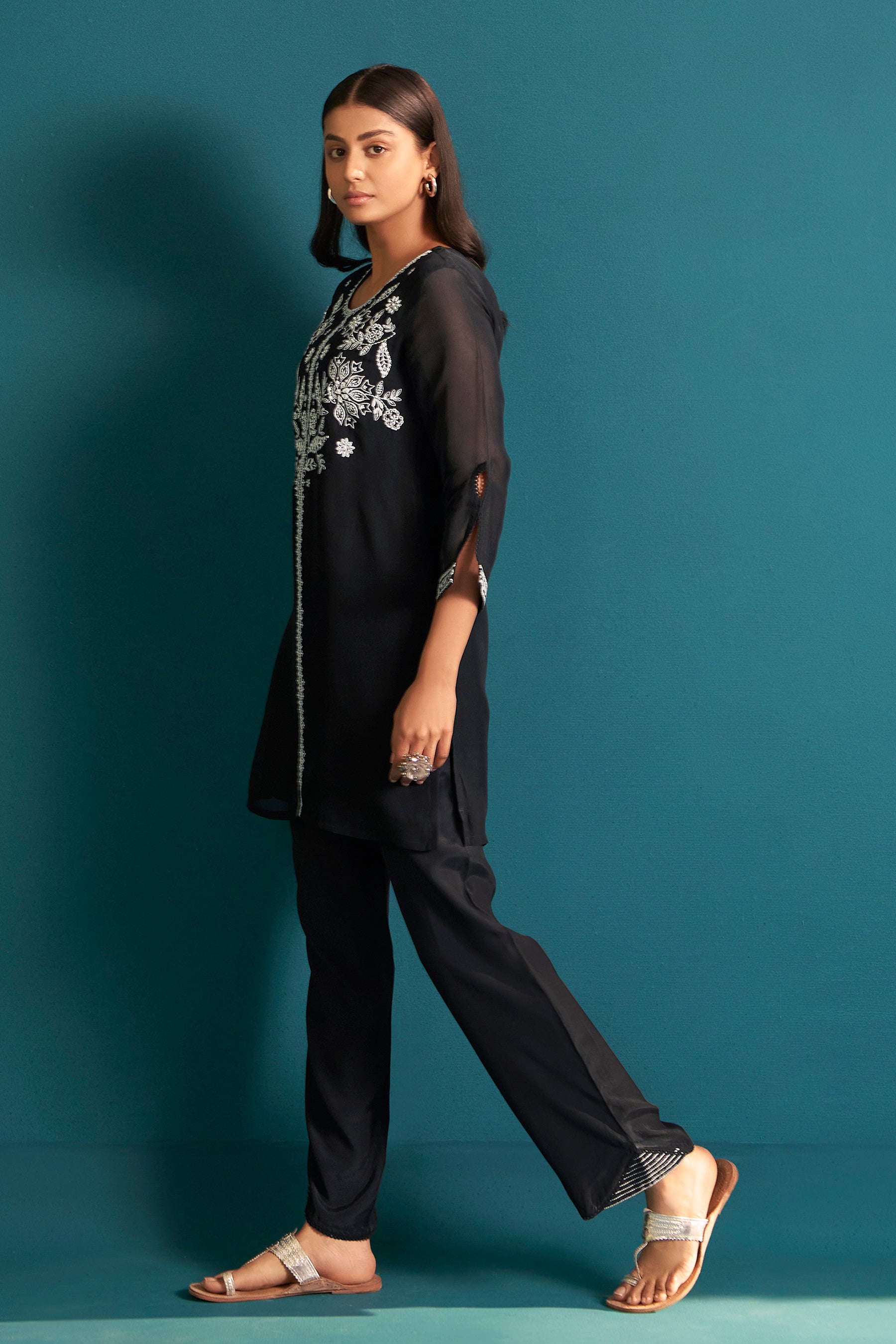 Orlena Organza Kurta Set