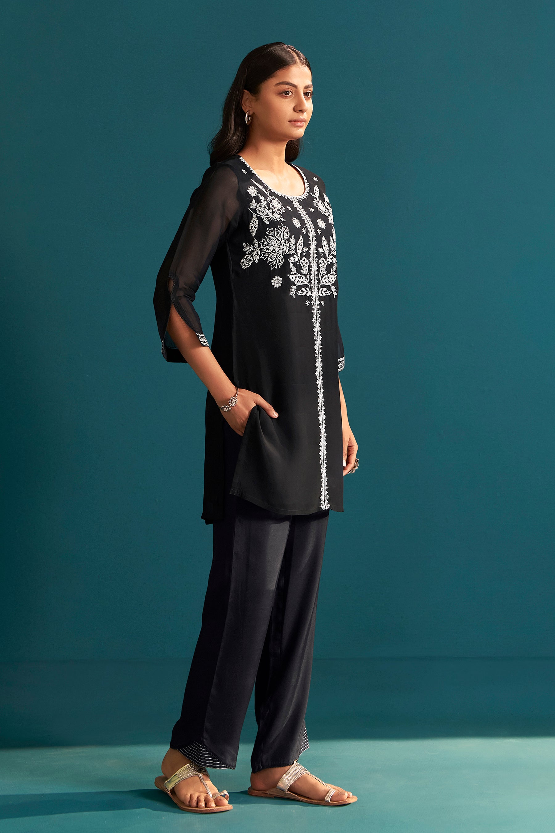 Orlena Organza Kurta Set