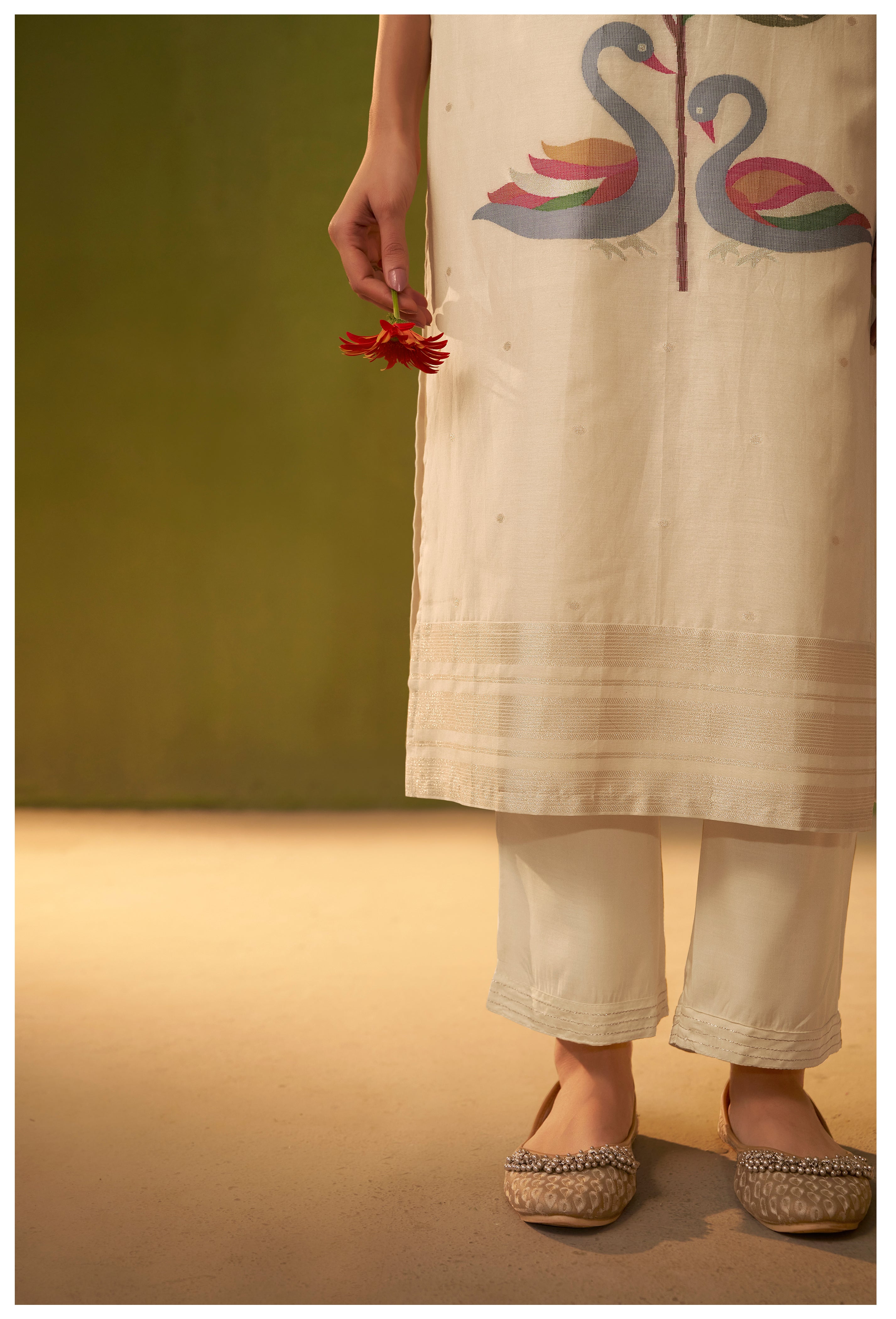 Chanderi Jacquard Set