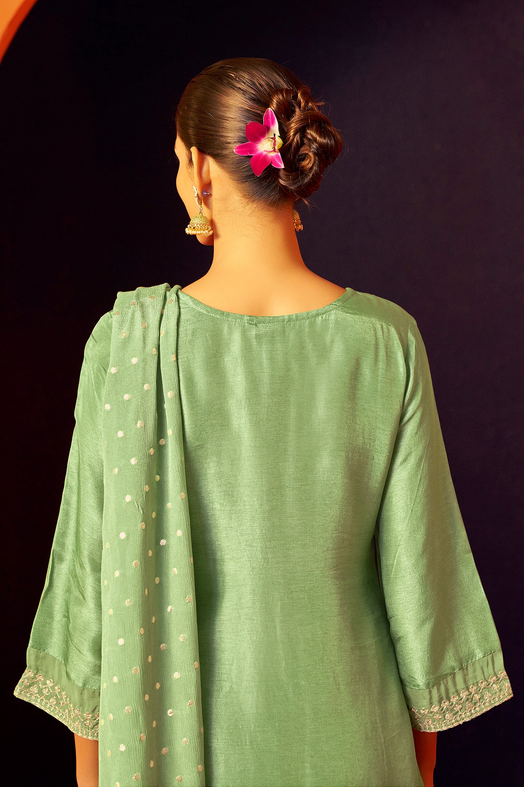 Dola Silk Kurti Set