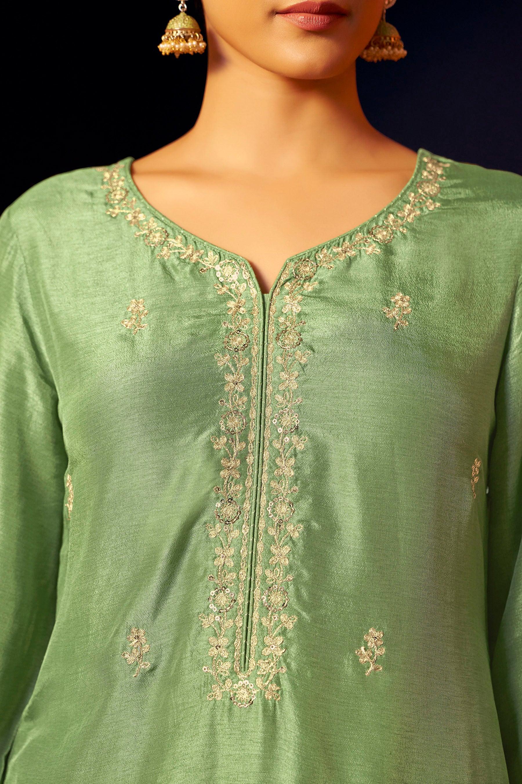 Dola Silk Kurti Set