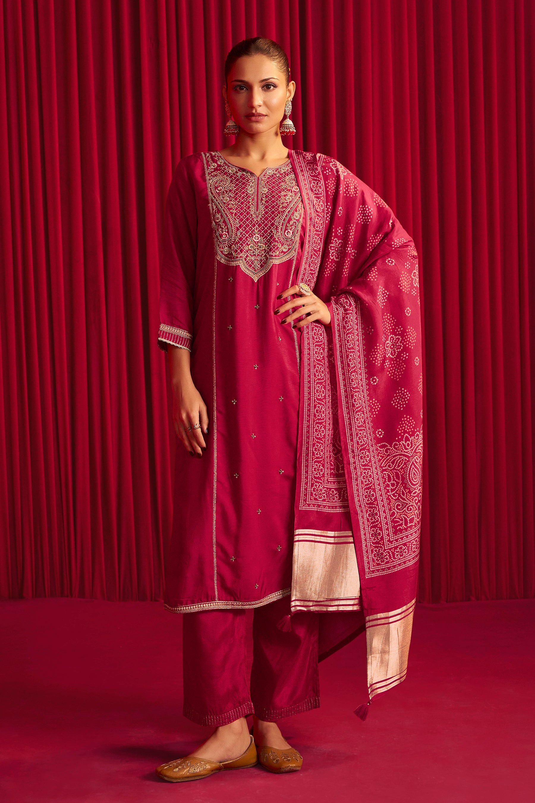 Russian Silk Embroidery Set