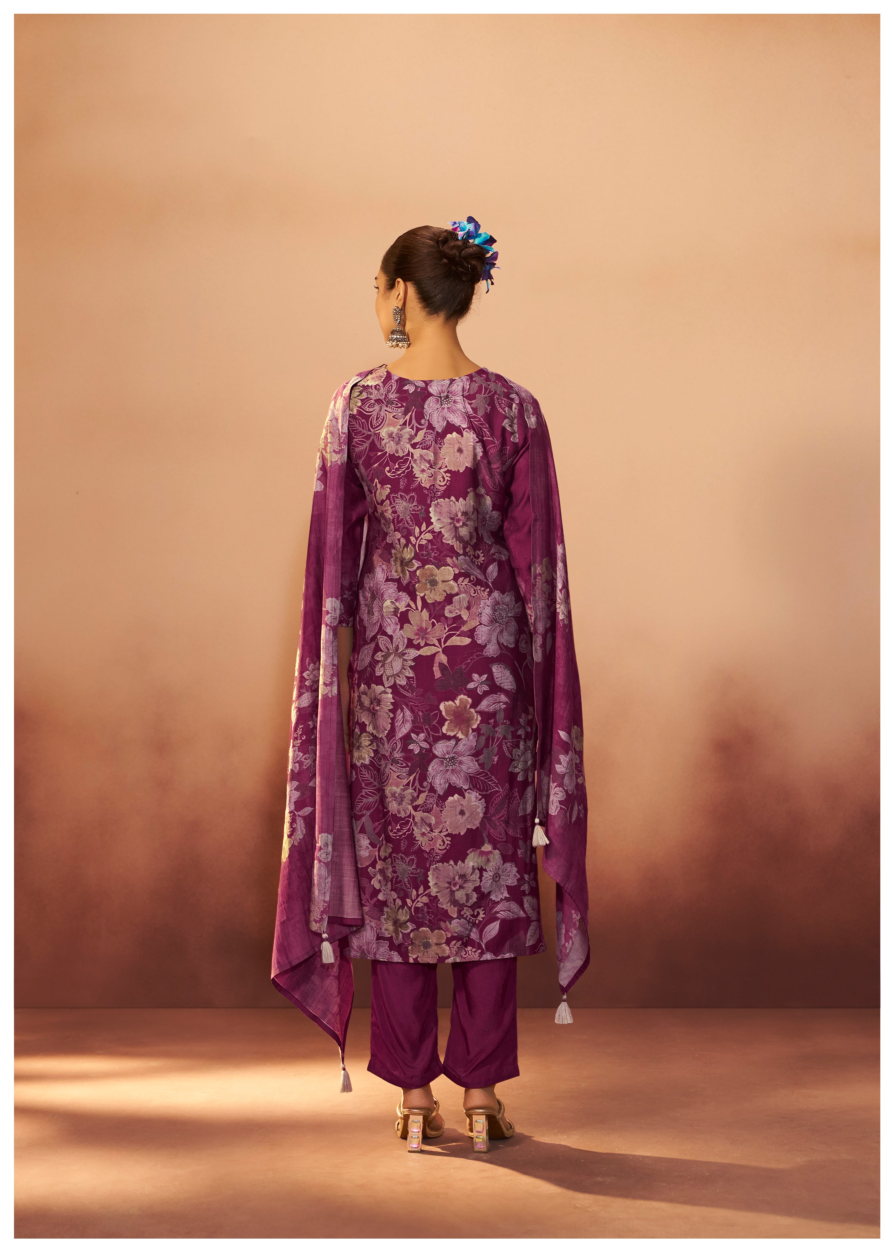 Viscose Digital Print Kurta Set