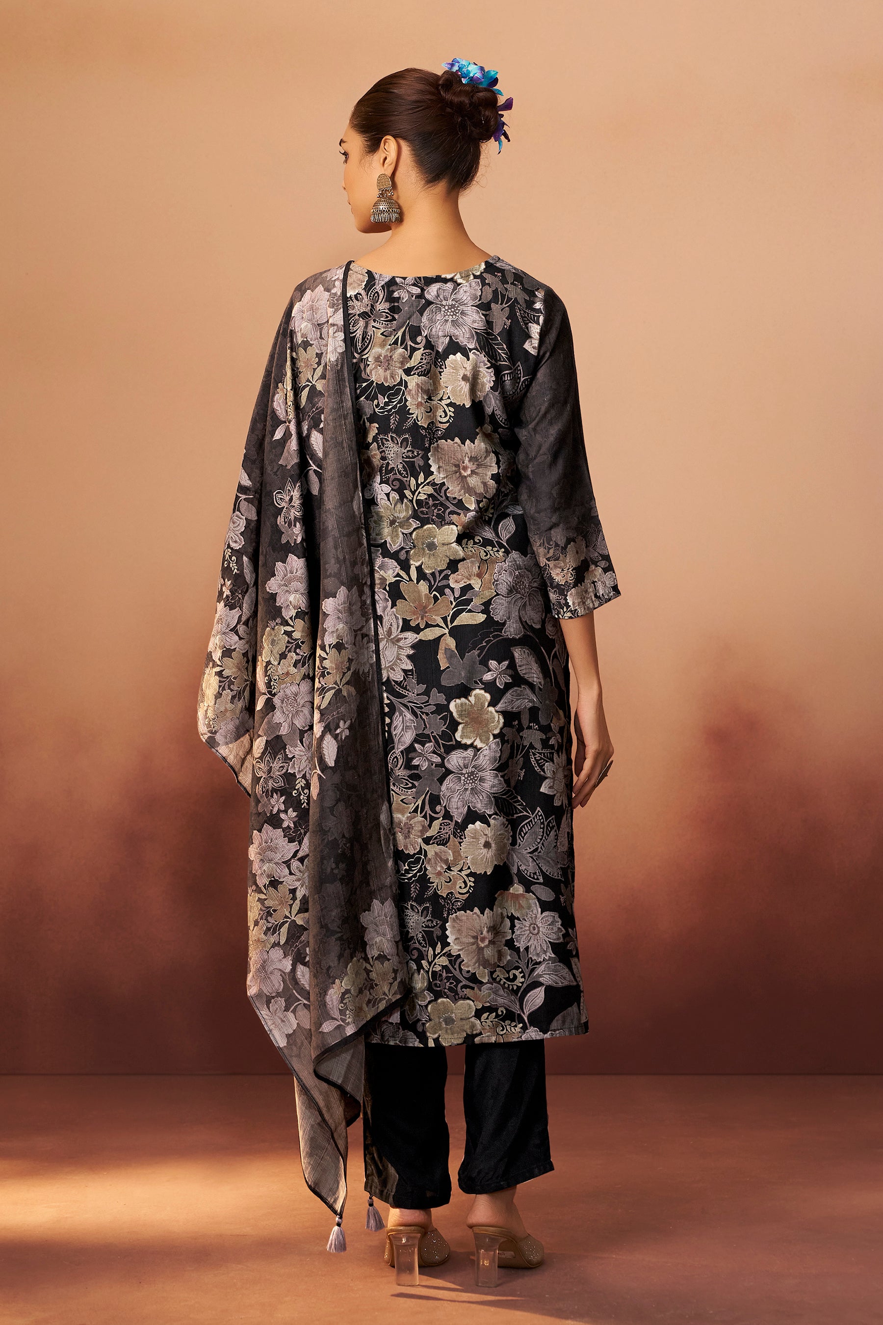 Viscose Digital Print Kurta Set