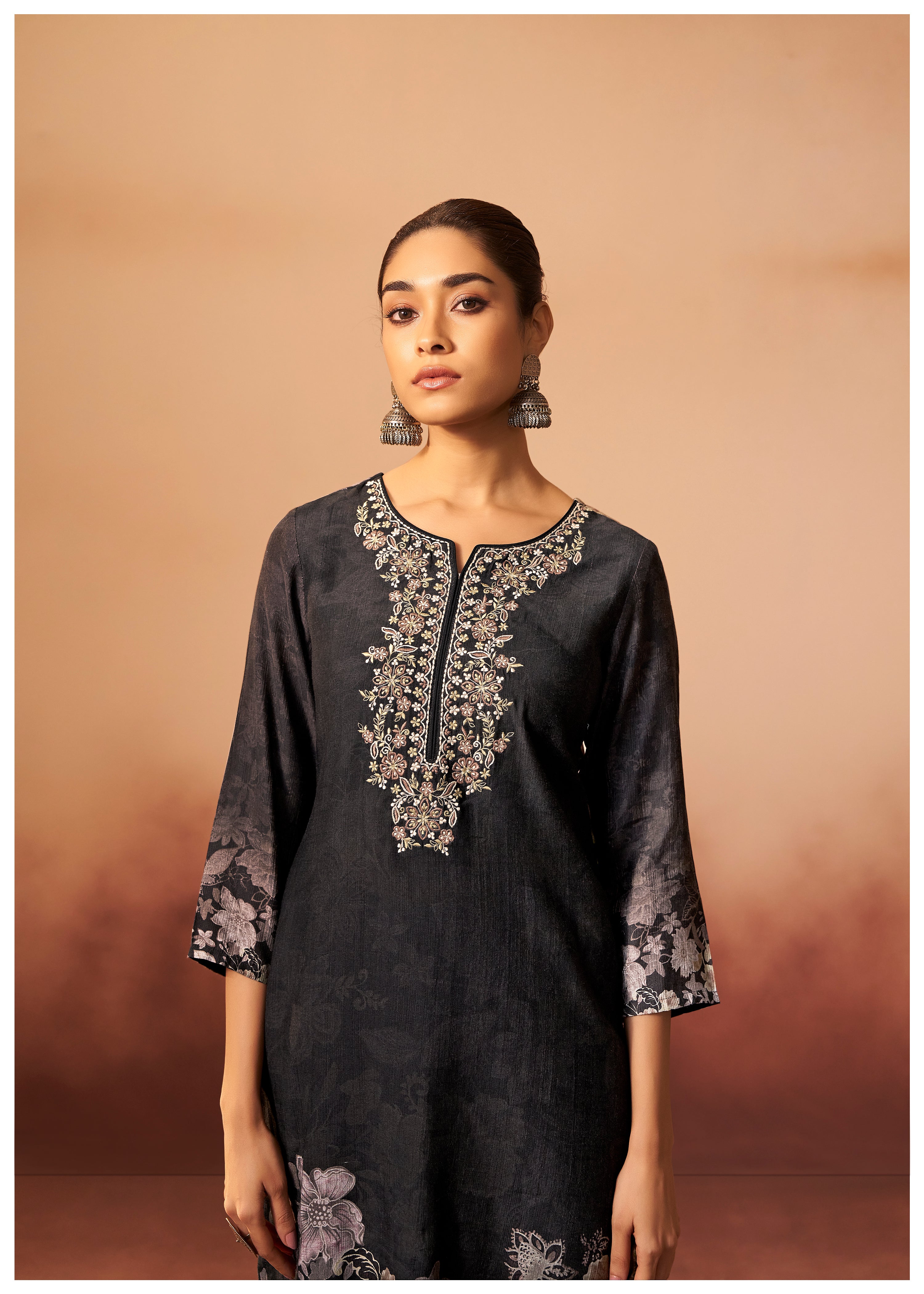 Viscose Digital Print Kurta Set