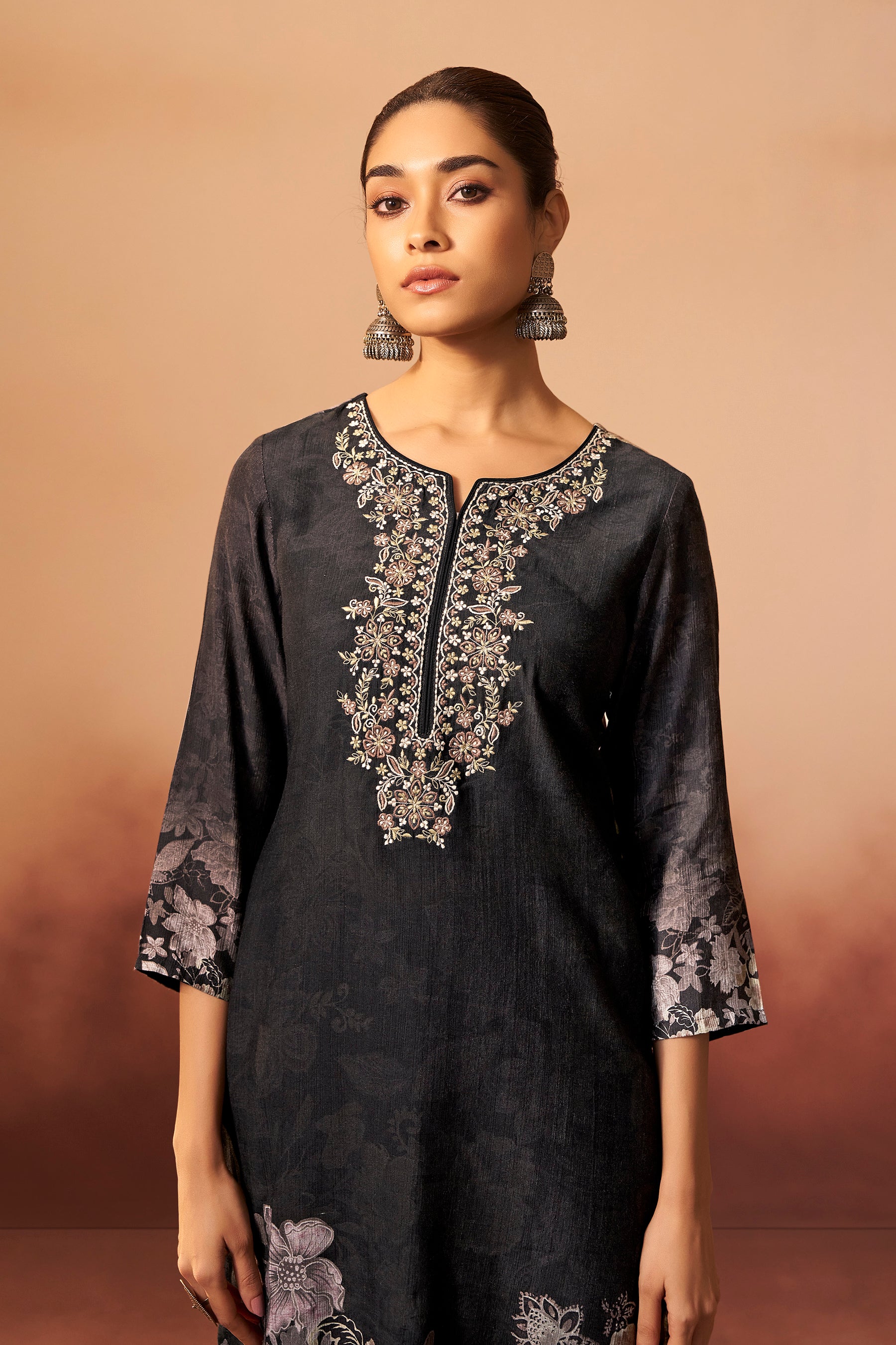 Viscose Digital Print Kurta Set