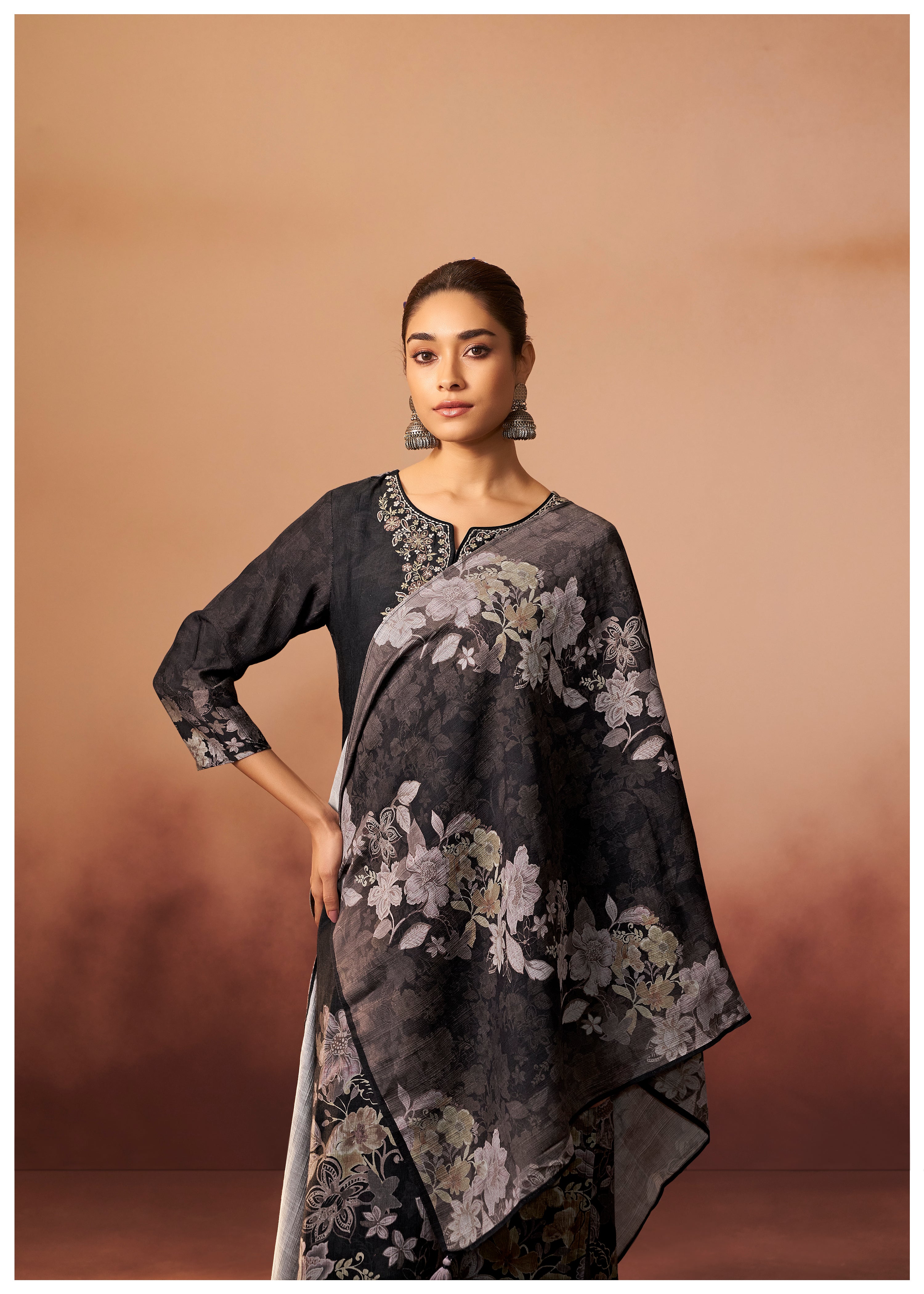 Viscose Digital Print Kurta Set