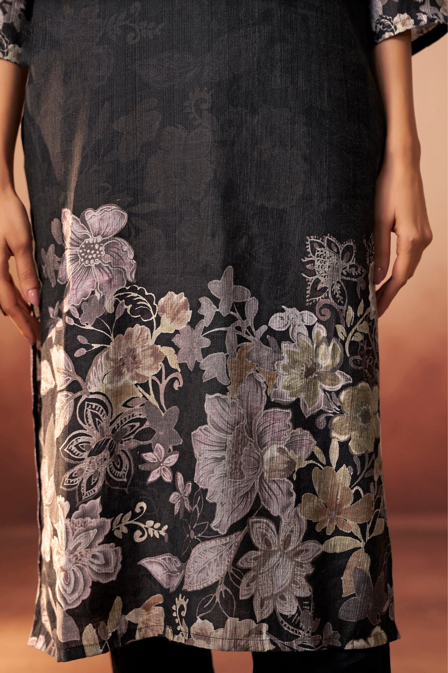 Viscose Digital Print Kurta Set