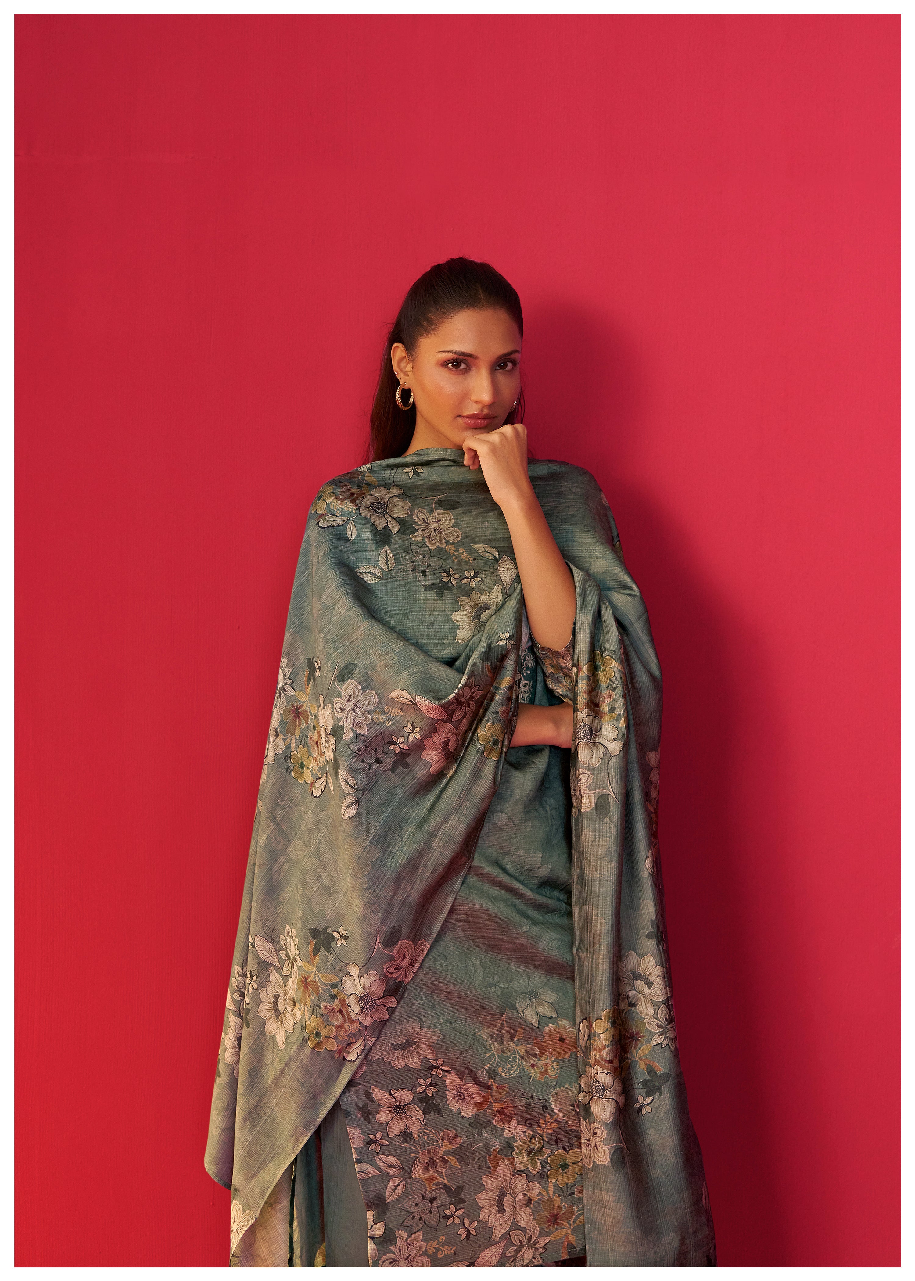 Viscose Digital Print Kurta Set