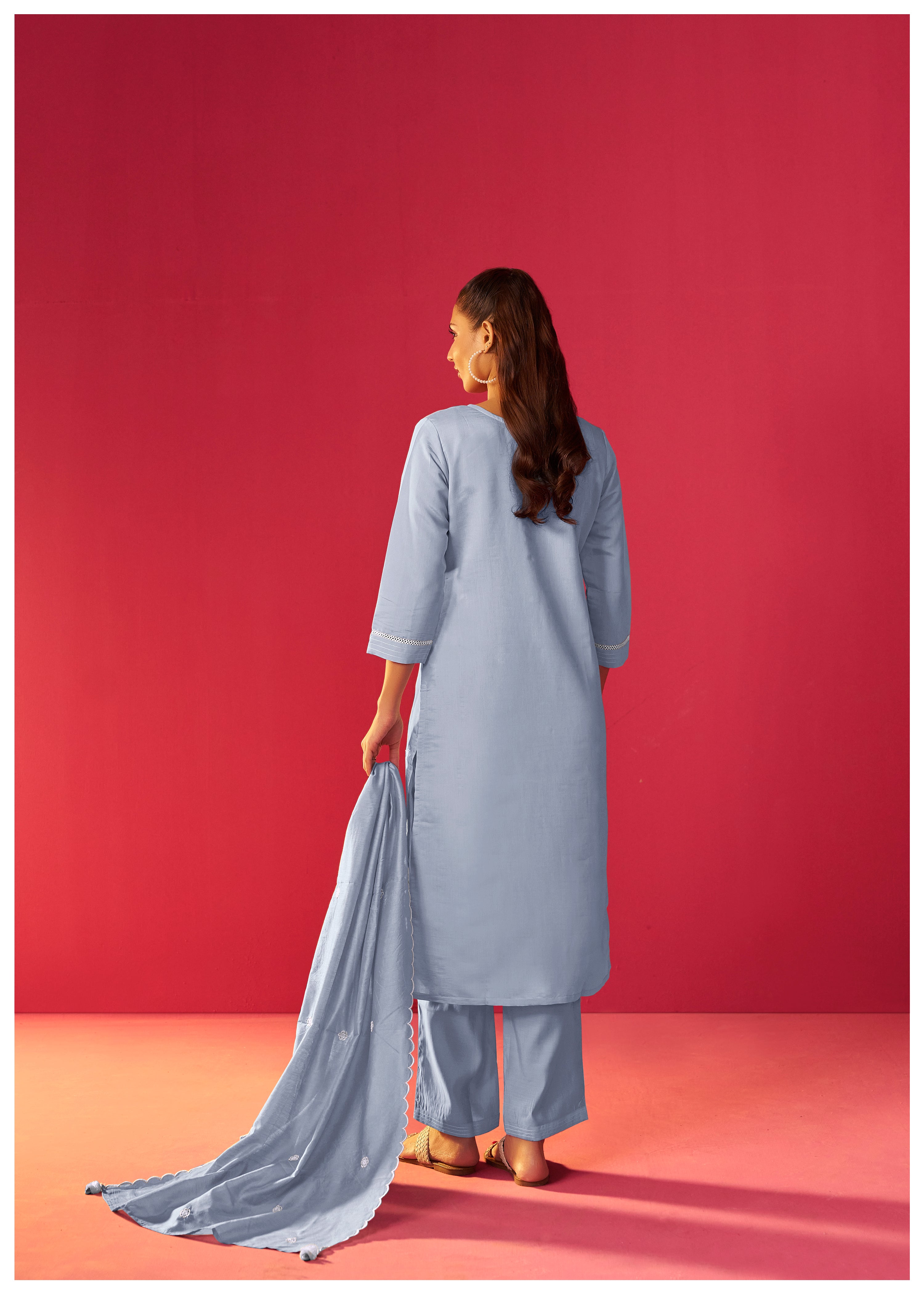 Chikankari Kurta Set