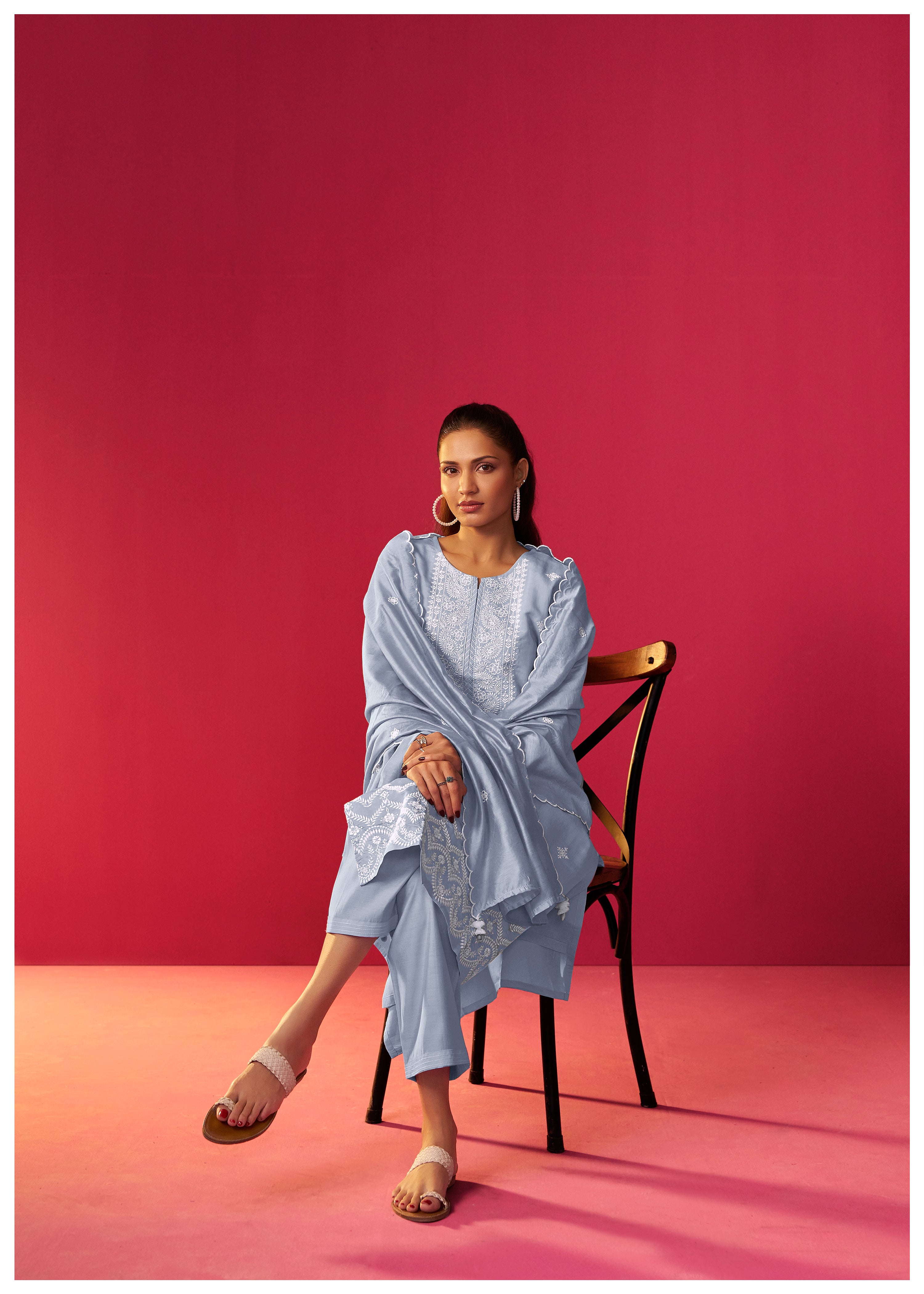 Chikankari Kurta Set