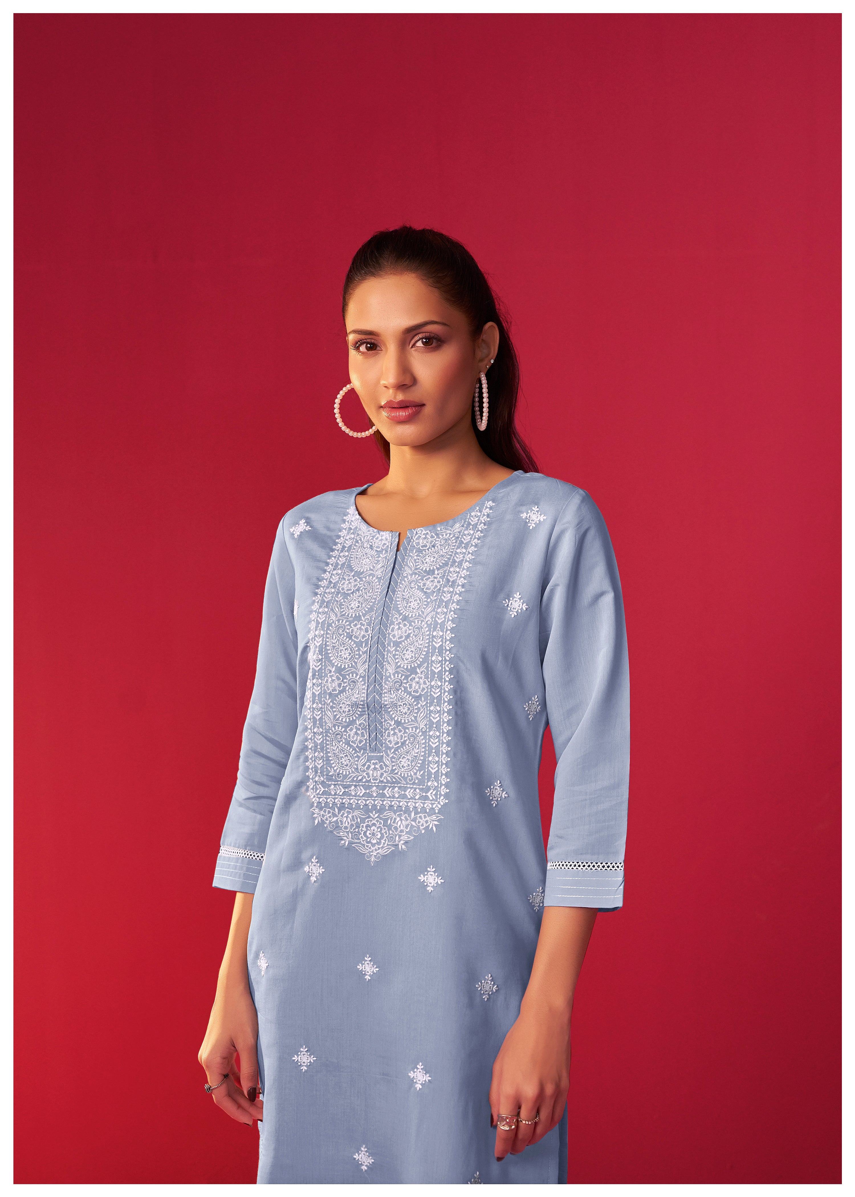 Chikankari Kurta Set