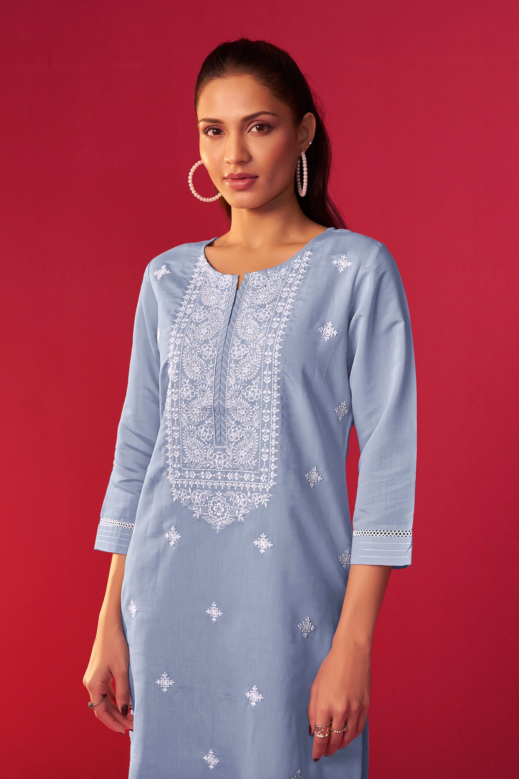 Chikankari Kurta Set